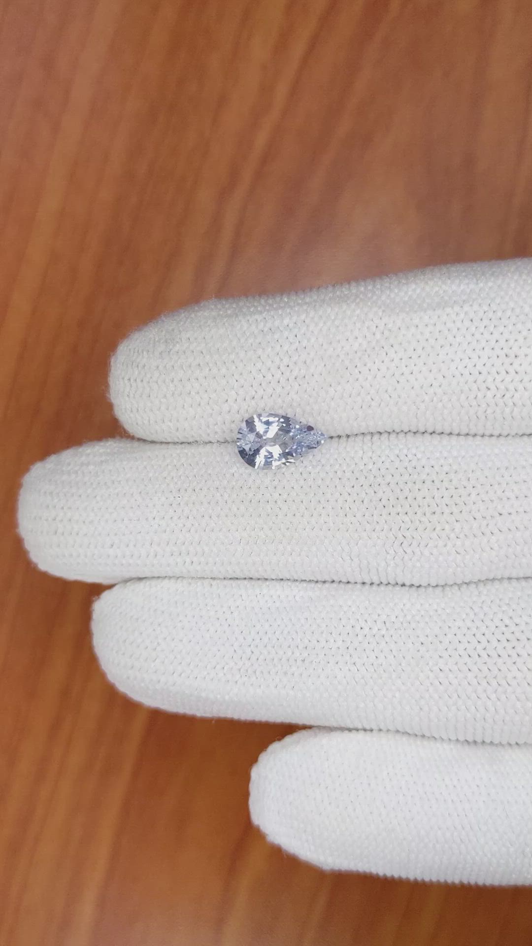 1.59 Ct. Blue Sapphire from Ceylon (Sri Lanka) Size Video