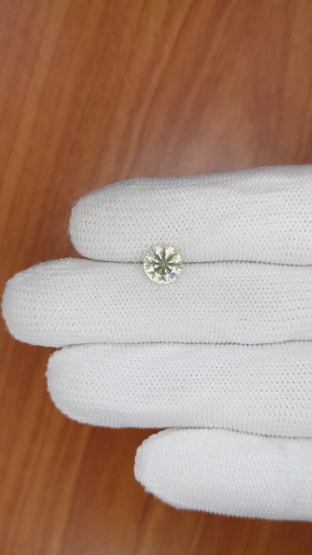 1.49 Ct. Yellow Sapphire from Ceylon (Sri Lanka) Size Video