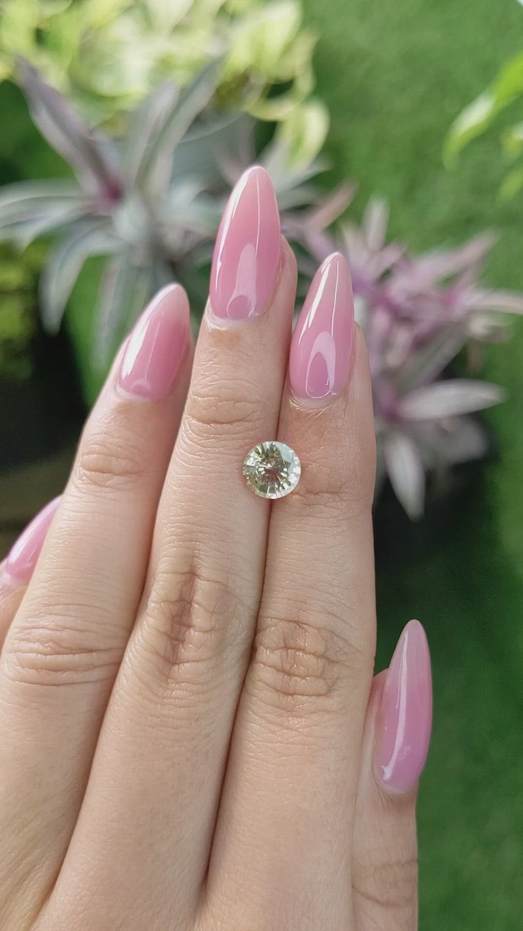 1.76 Ct. Yellow Sapphire from Ceylon (Sri Lanka) Size Video