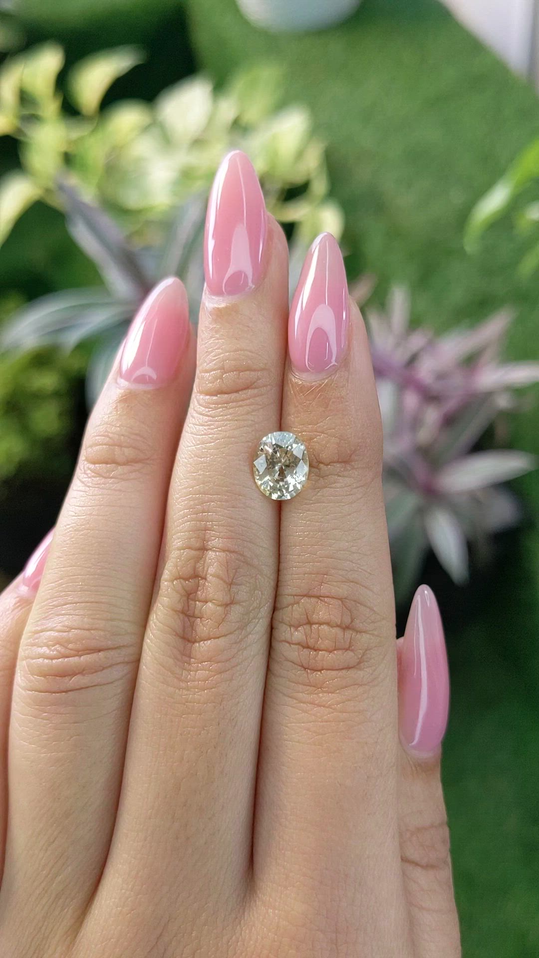 2.33 Ct. Yellow Sapphire from Ceylon (Sri Lanka) Size Video