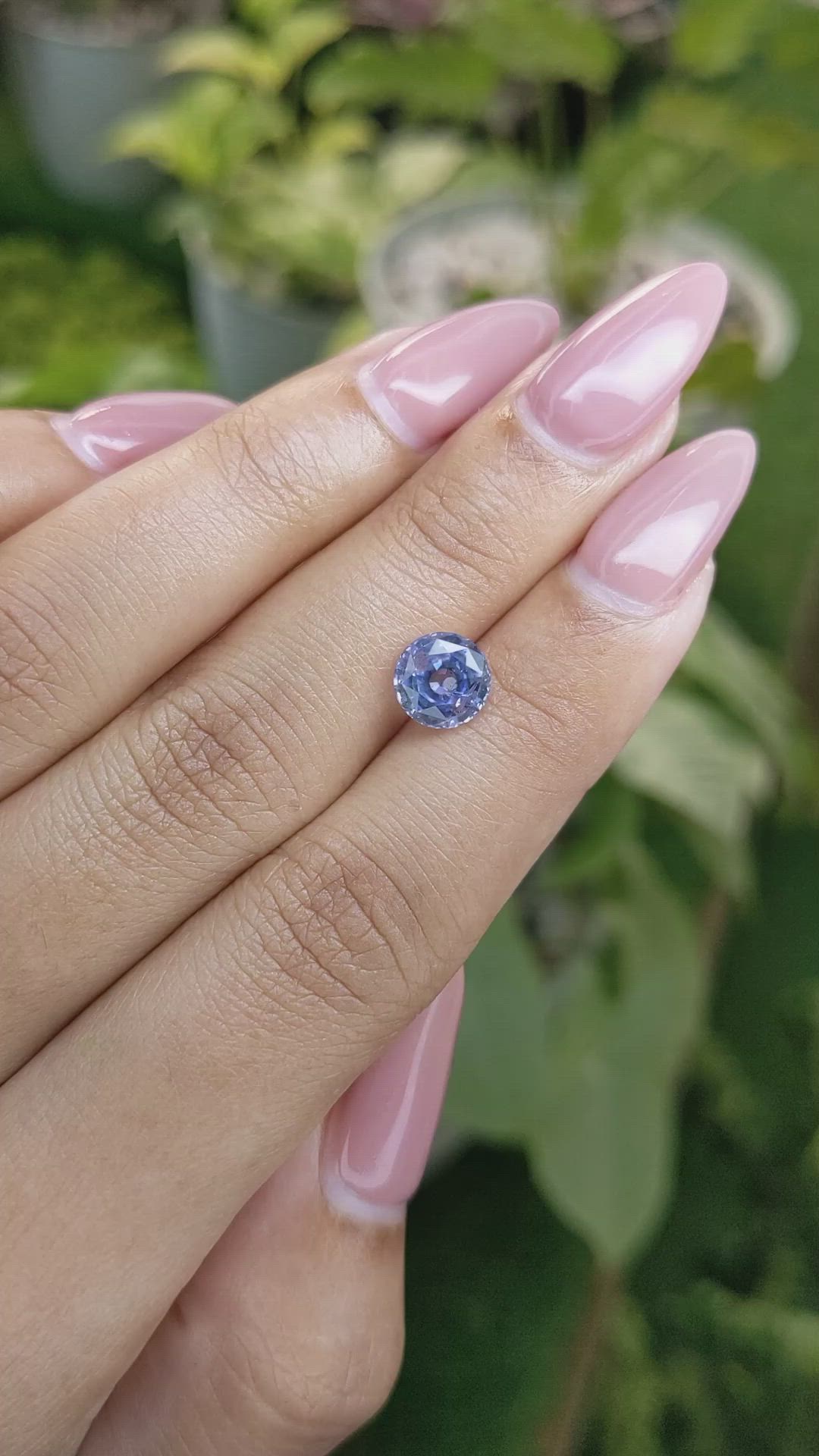 1.91 Ct. Blue Sapphire from Ceylon (Sri Lanka) Size Video