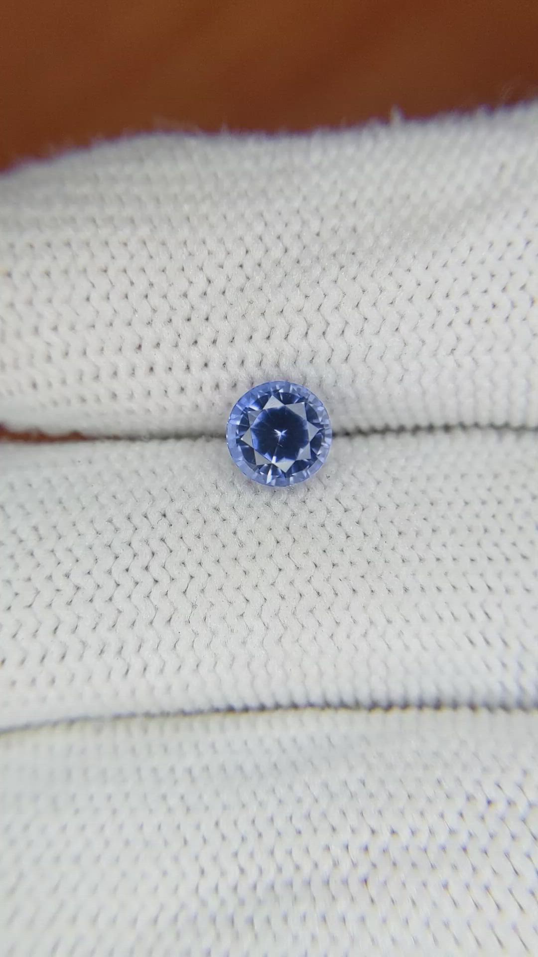 1.20 Ct. Blue Sapphire from Ceylon (Sri Lanka) Size Video
