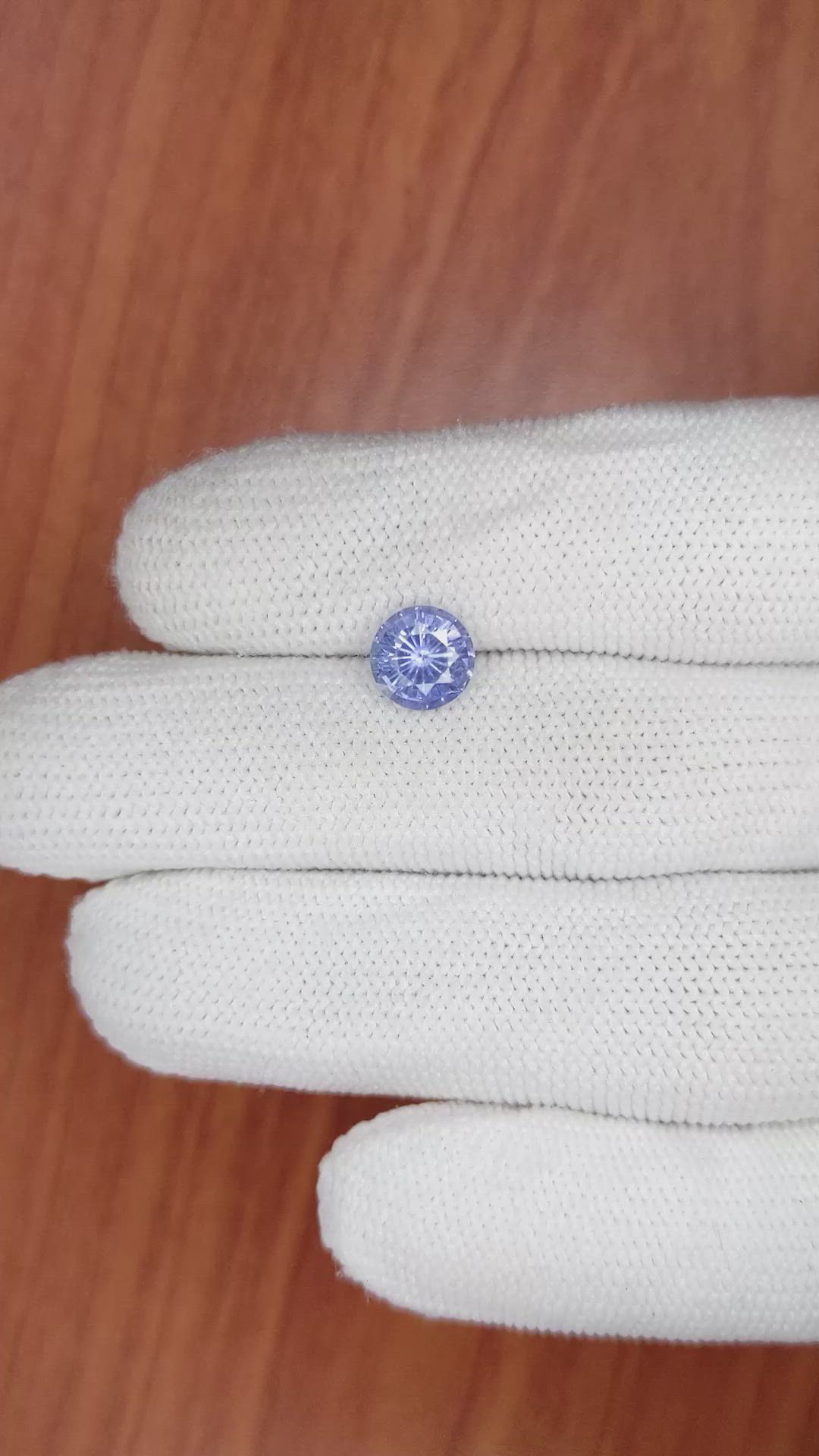 1.89 Ct. Blue Sapphire from Ceylon (Sri Lanka) Size Video