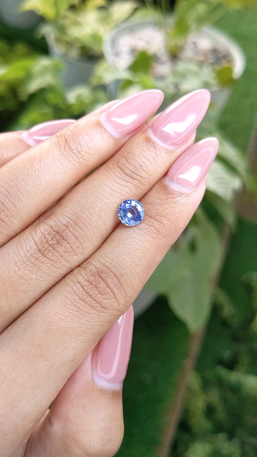 1.31 Ct. Blue Sapphire from Ceylon (Sri Lanka) Size Video