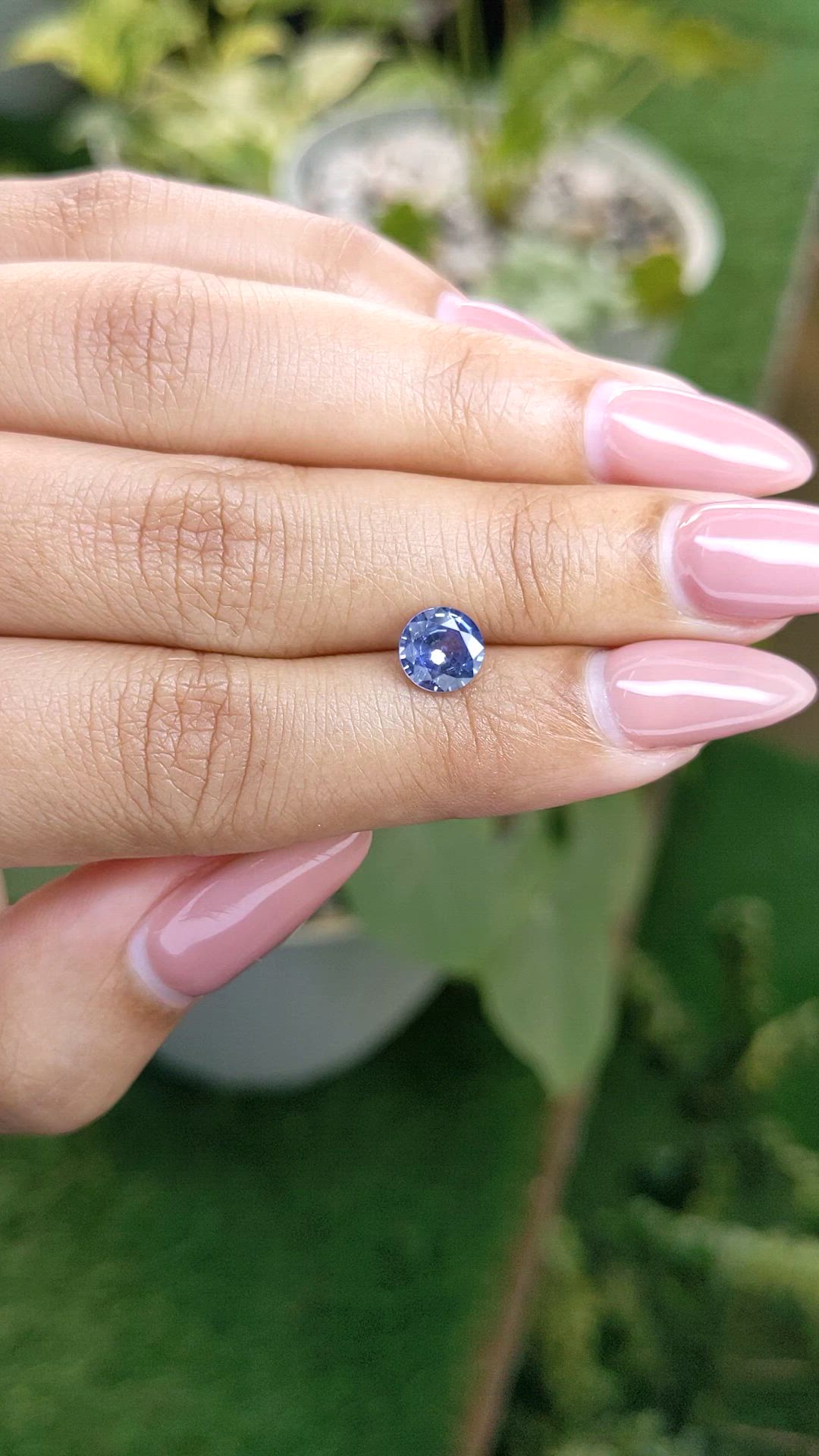 1.31 Ct. Blue Sapphire from Ceylon (Sri Lanka) Size Video