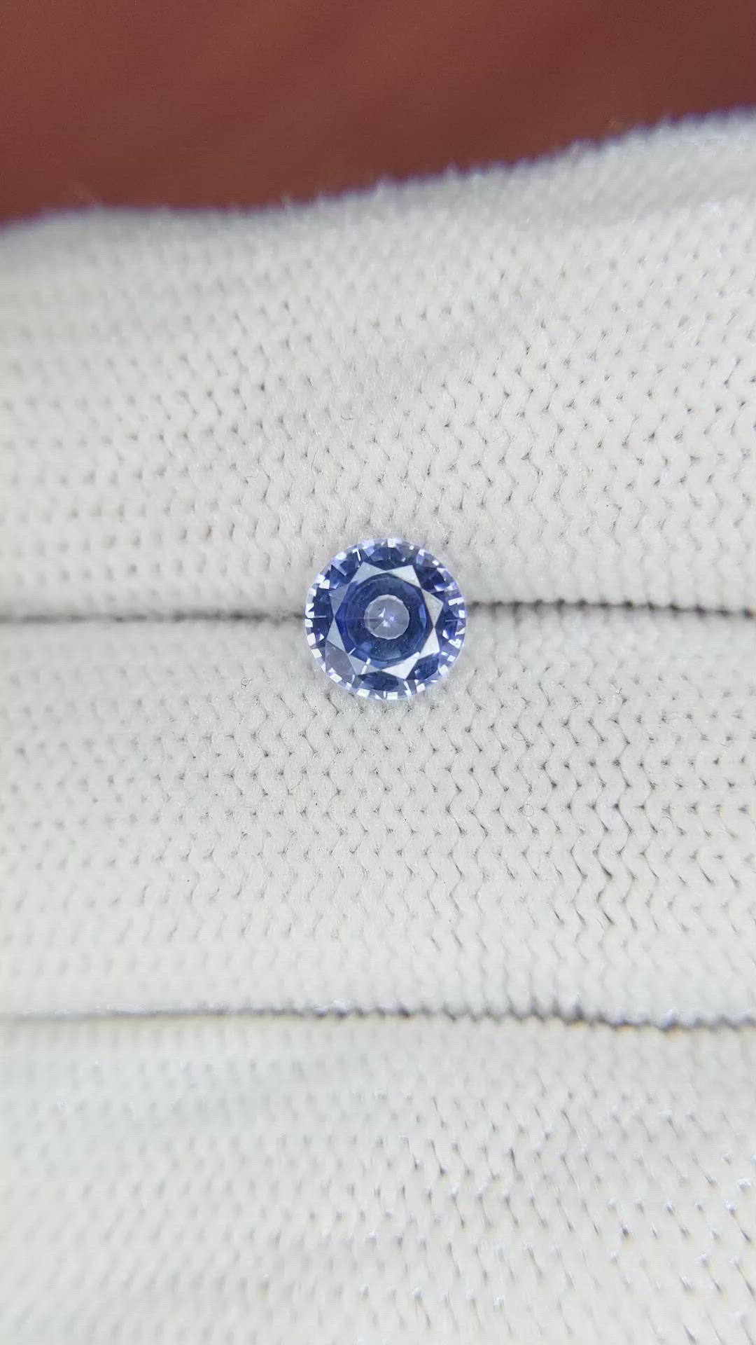 1.08 Ct. Blue Sapphire from Ceylon (Sri Lanka) Size Video