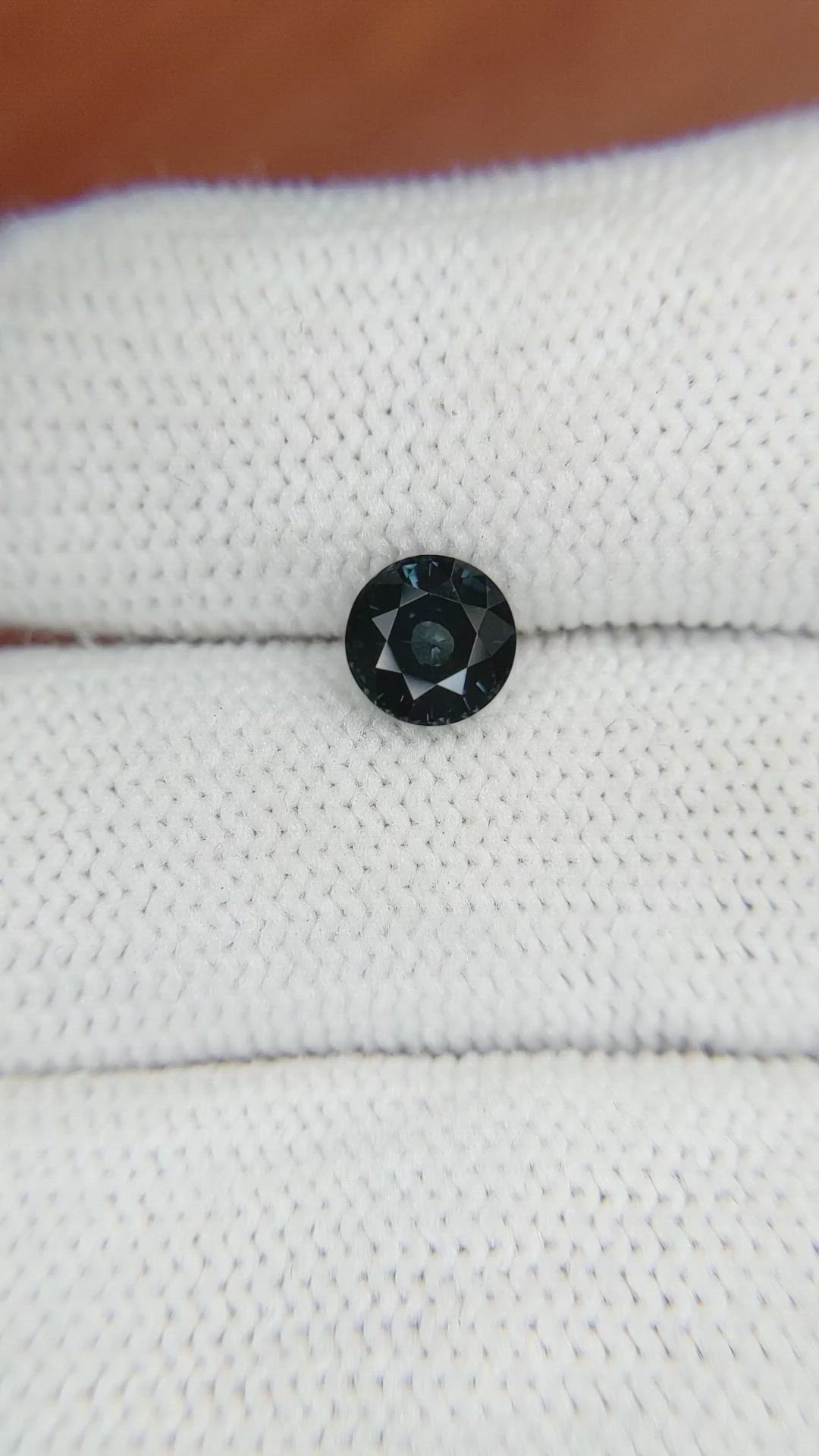 1.17 Ct. Bluish Green Sapphire from Ceylon (Sri Lanka) Size Video