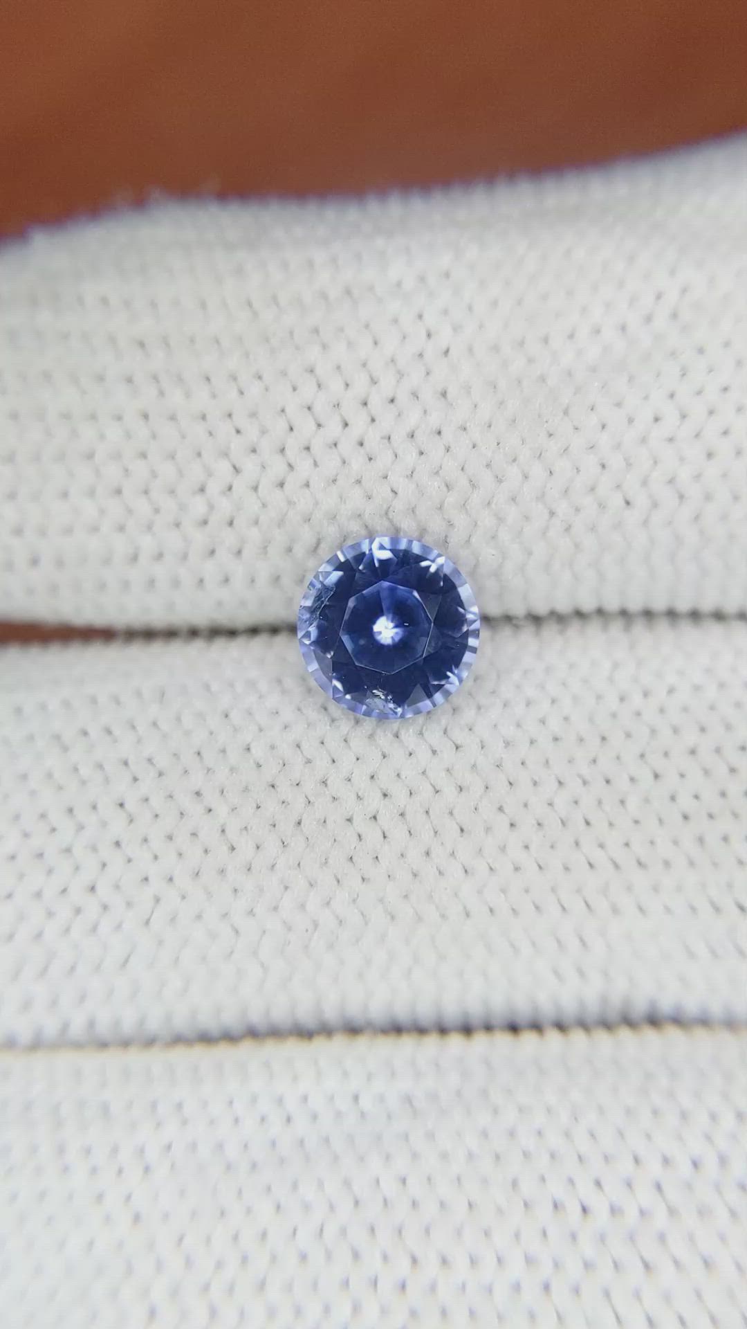 1.64 Ct. Blue Sapphire from Ceylon (Sri Lanka) Size Video