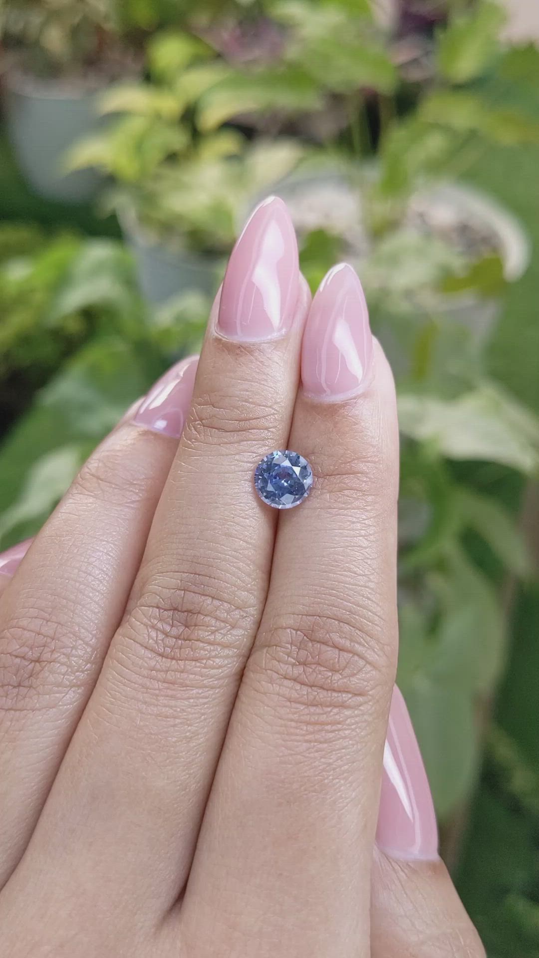 1.64 Ct. Blue Sapphire from Ceylon (Sri Lanka) Size Video