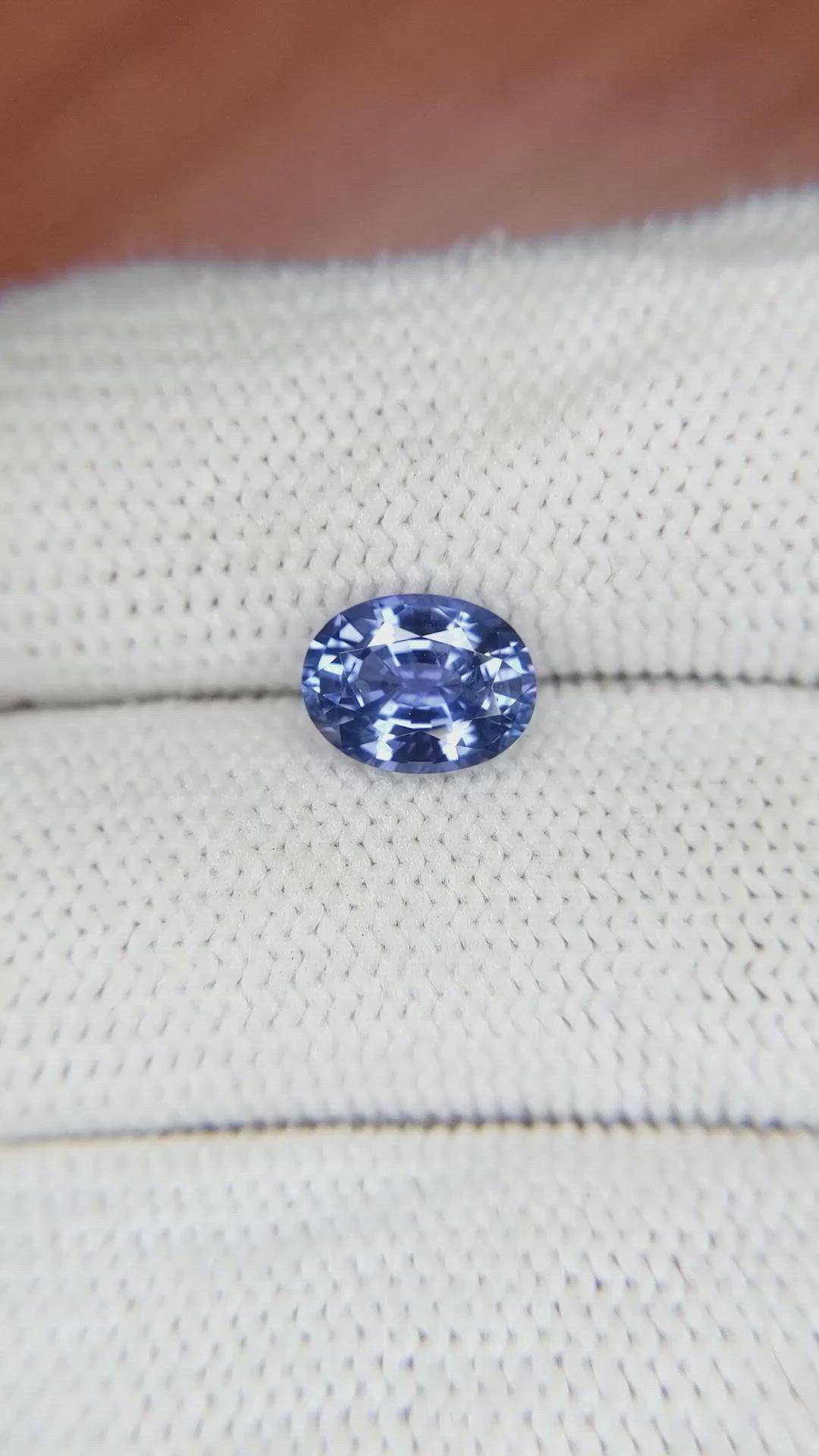 1.94 Ct. Blue Sapphire from Ceylon (Sri Lanka) Size Video