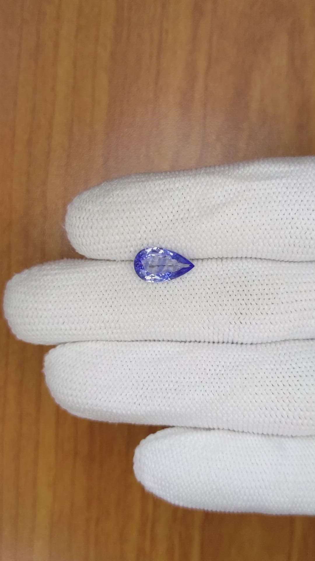 1.86 Ct. Blue Sapphire from Ceylon (Sri Lanka) Size Video