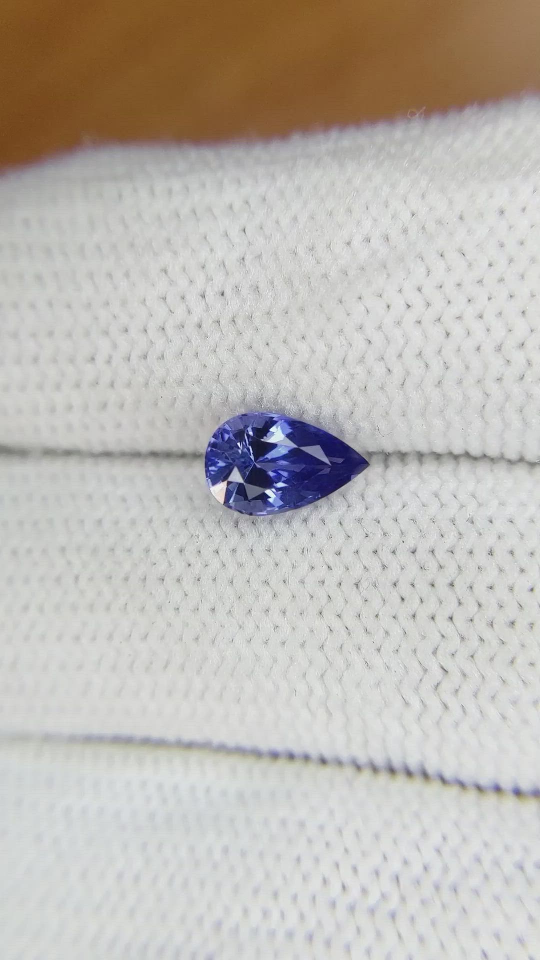 1.31 Ct. Blue Sapphire from Ceylon (Sri Lanka) Size Video
