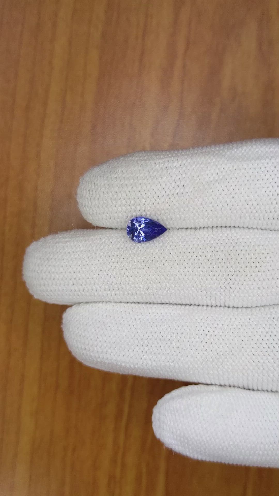 1.31 Ct. Blue Sapphire from Ceylon (Sri Lanka) Size Video