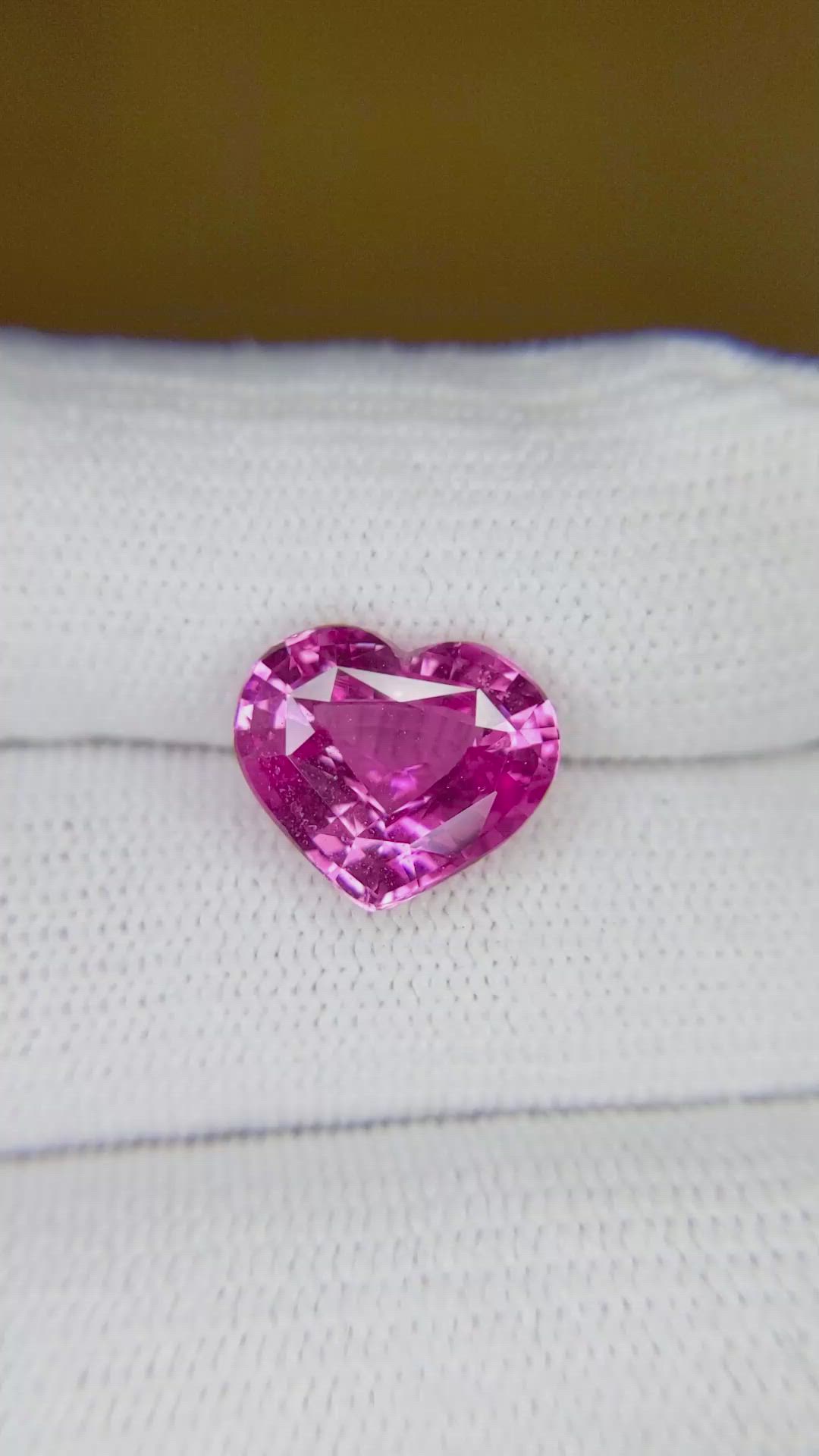 4.97 Ct. Pink Sapphire from Madagascar Size Video