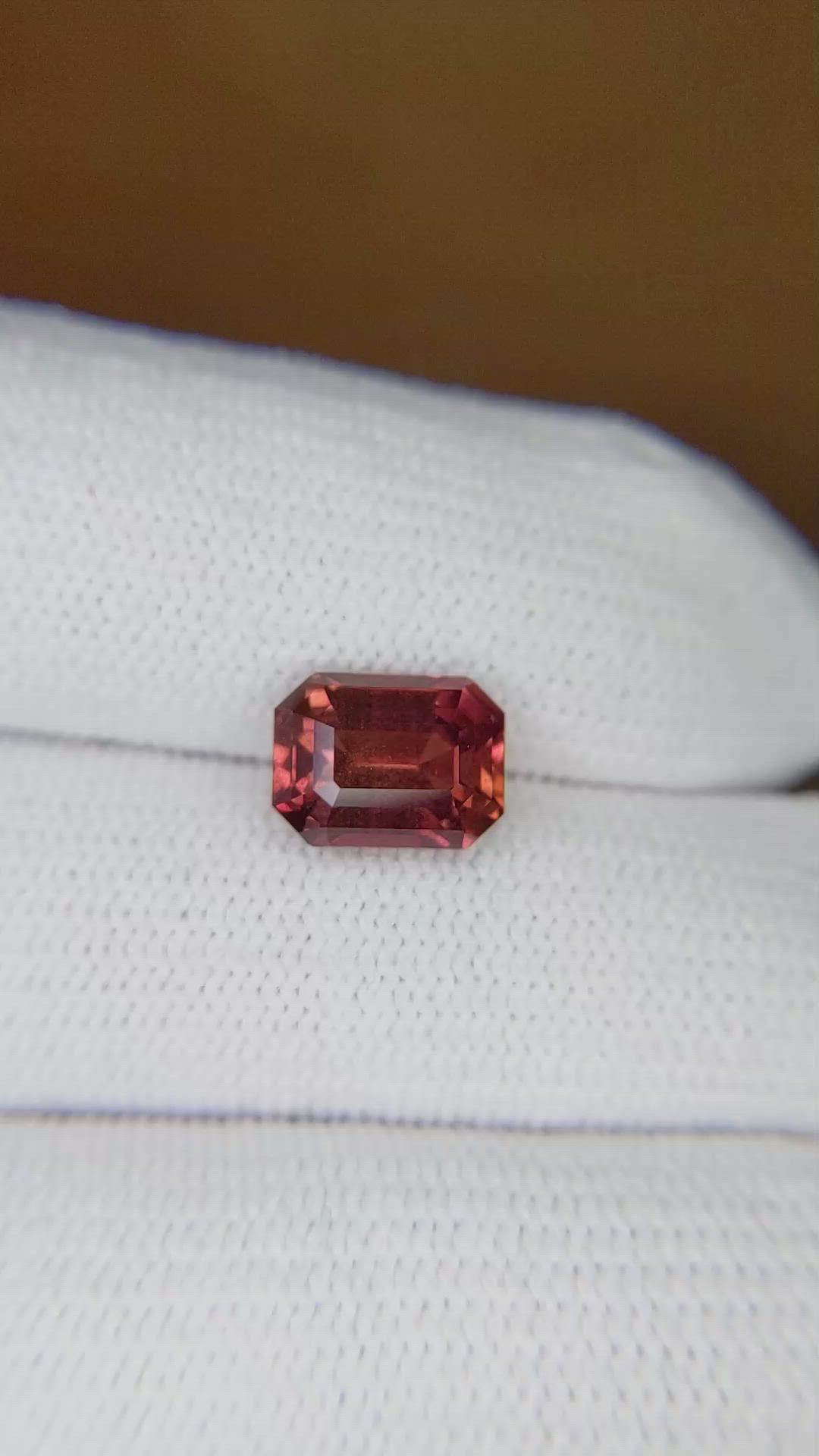 3.10 Ct. Padparadscha Sapphire from Madagascar Size Video