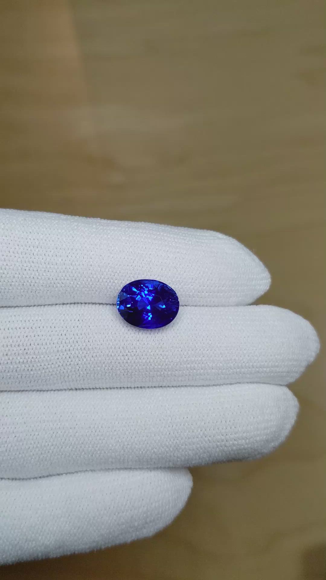 6.23 Ct. Blue Sapphire from Madagascar Size Video