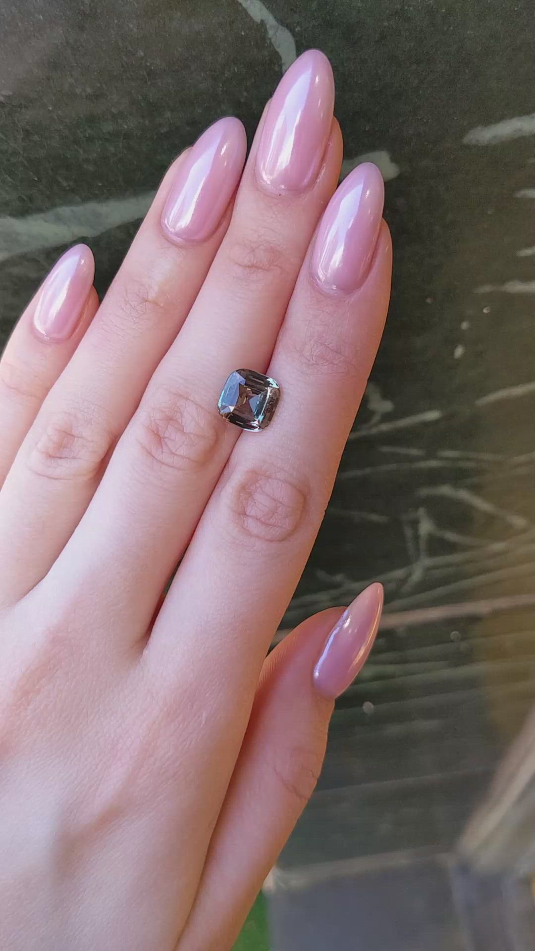 4.00 Ct. Color Change Sapphire from Ceylon (Sri Lanka) Size Video