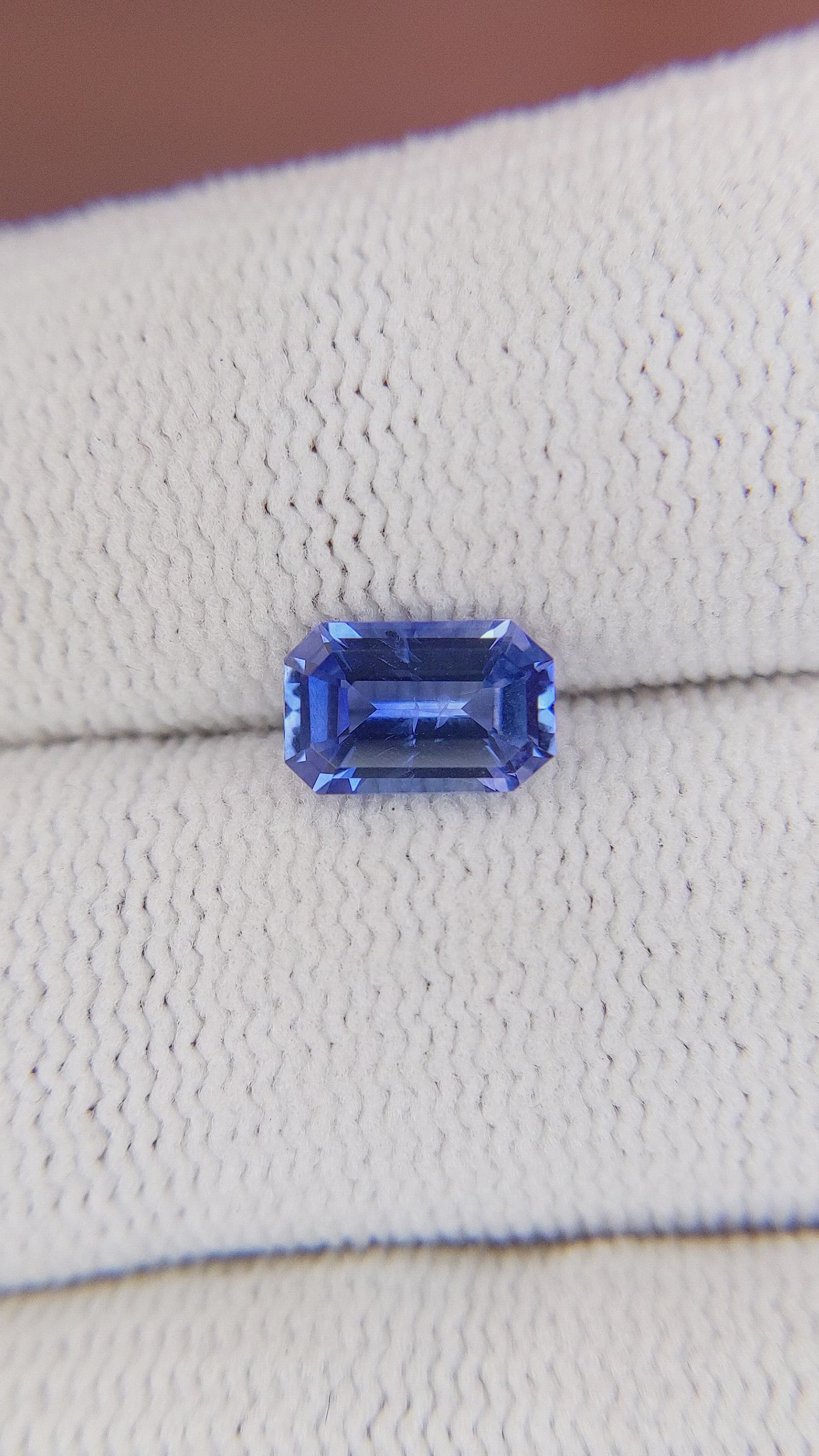 1.20 Ct. Blue Sapphire from Ceylon (Sri Lanka) Size Video