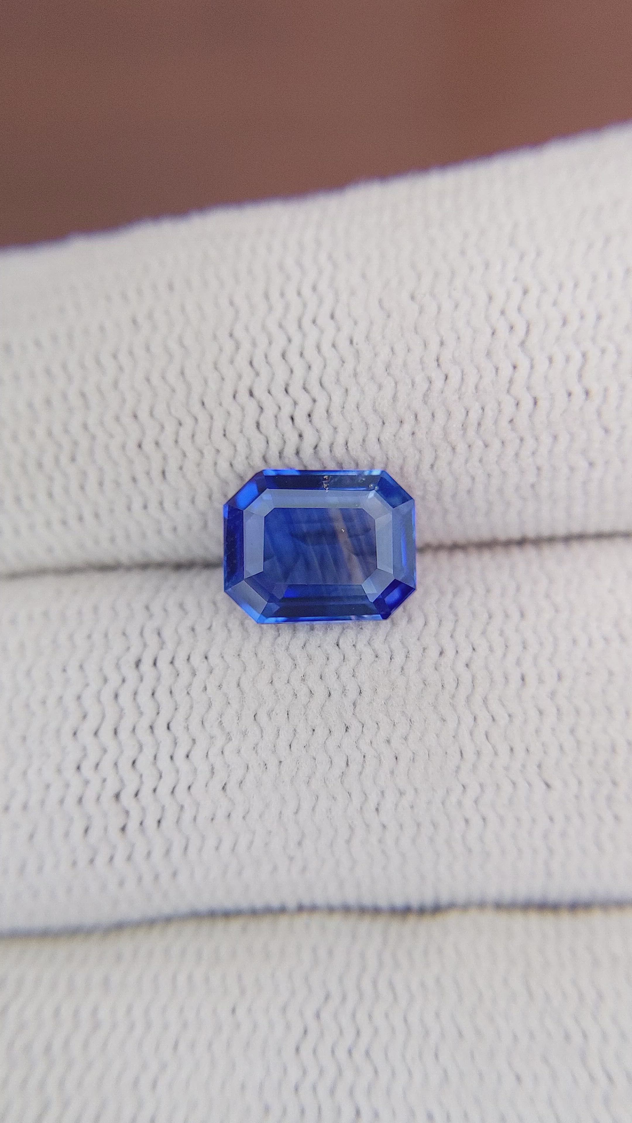 2.02 Ct. Blue Sapphire from Ceylon (Sri Lanka) Size Video