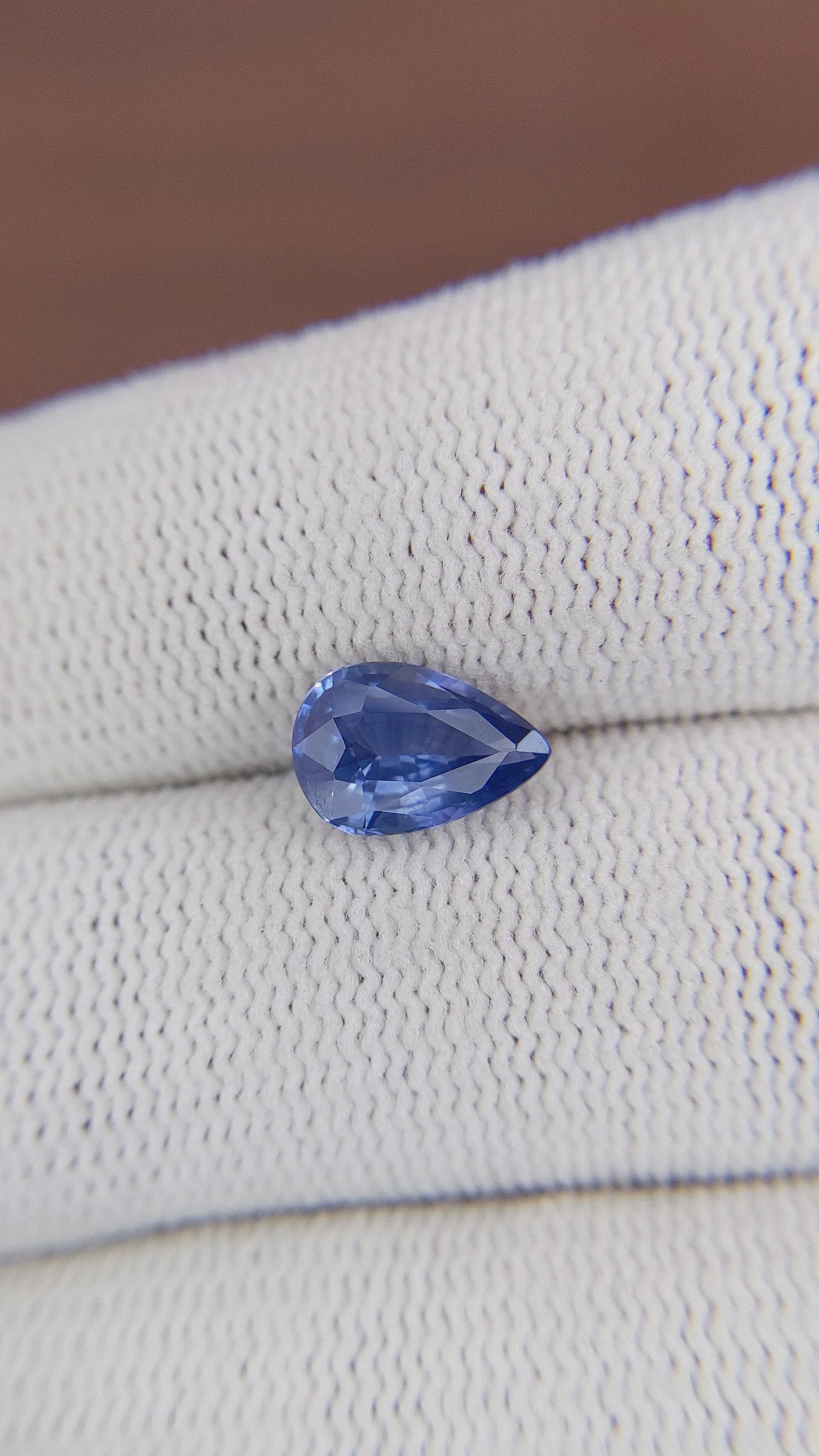 1.79 Ct. Blue Sapphire from Ceylon (Sri Lanka) Size Video