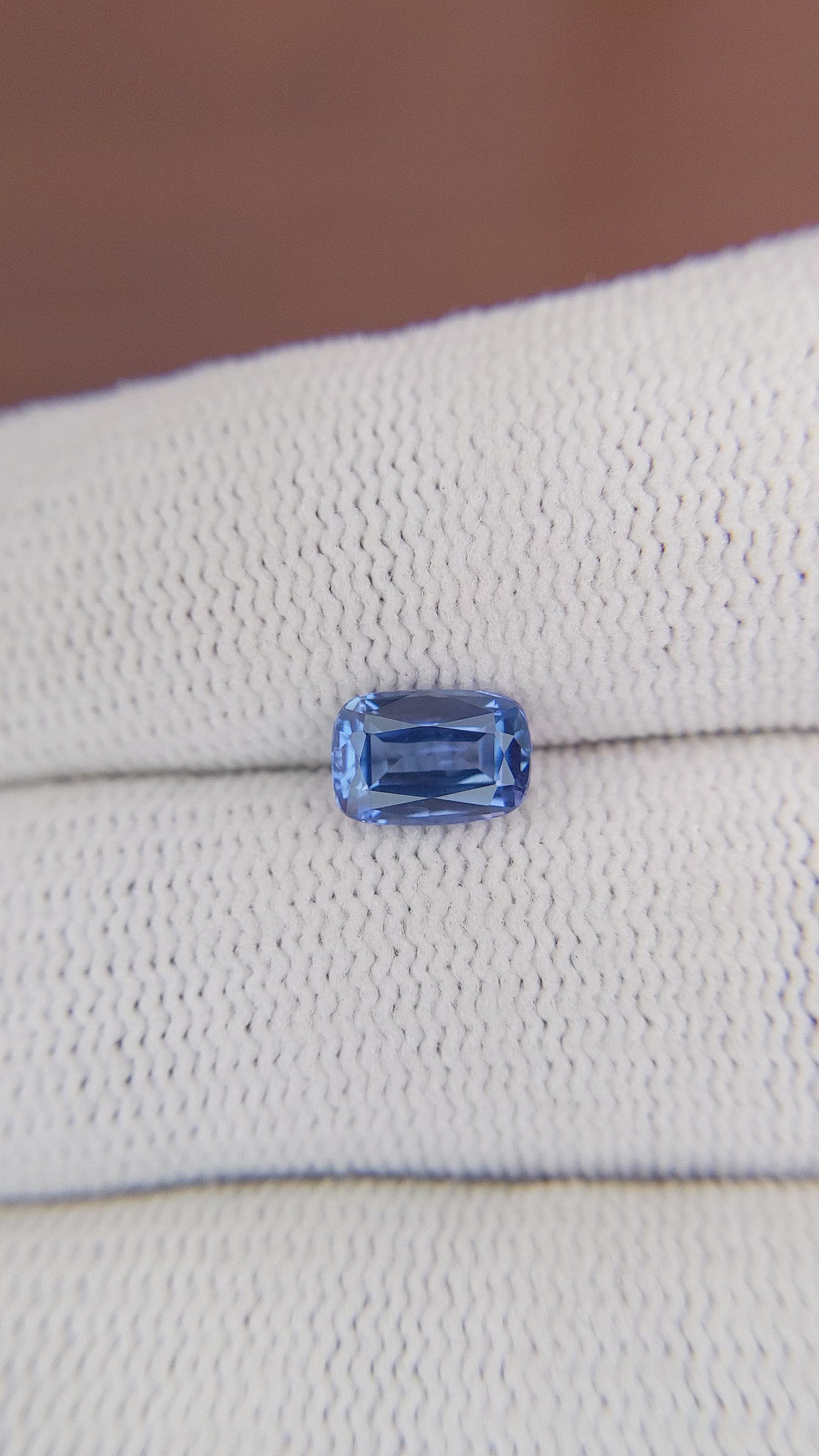 1.18 Ct. Blue Sapphire from Ceylon (Sri Lanka) Size Video