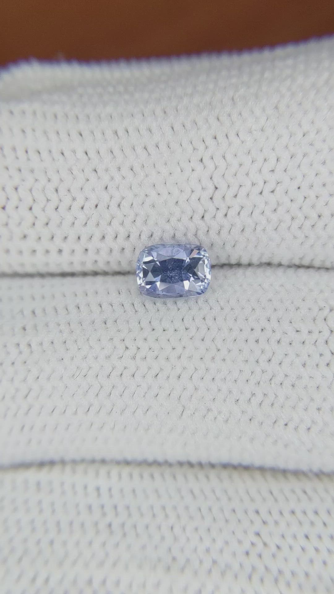 0.89 Ct. Blue Sapphire from Ceylon (Sri Lanka) Size Video