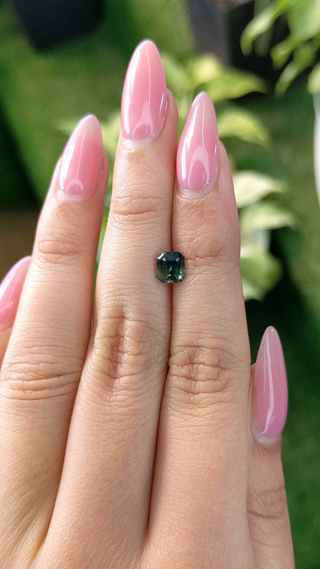 1.20 Ct. Bi Color Sapphire from Madagascar Size Video