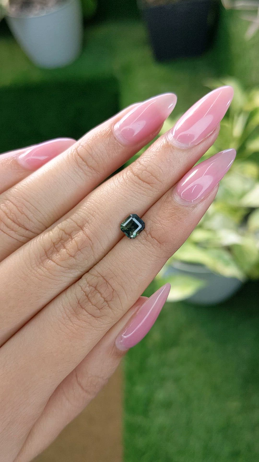 1.20 Ct. Bi Color Sapphire from Madagascar Size Video