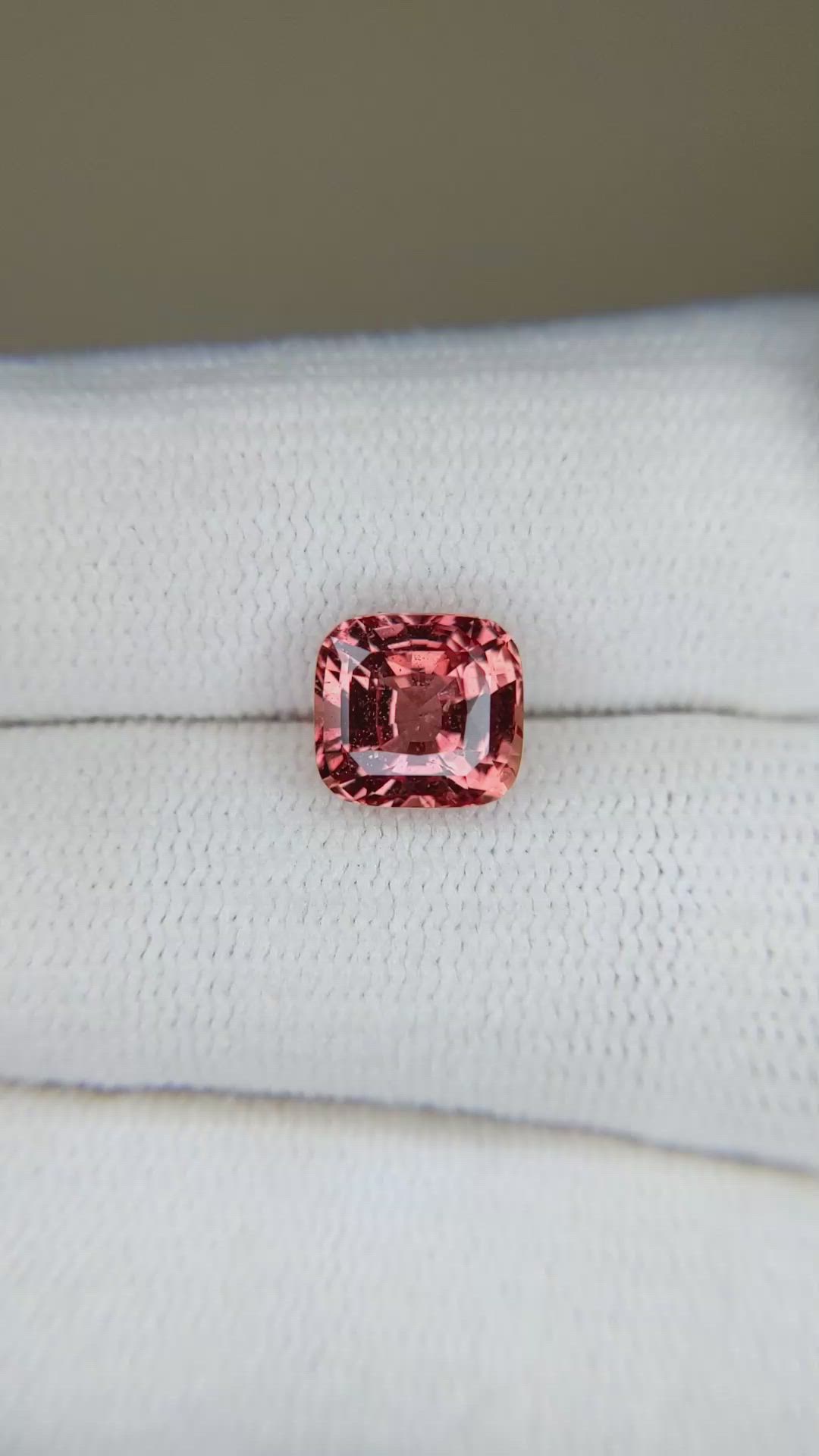 2.59 Ct. Padparadscha Sapphire from Madagascar Size Video