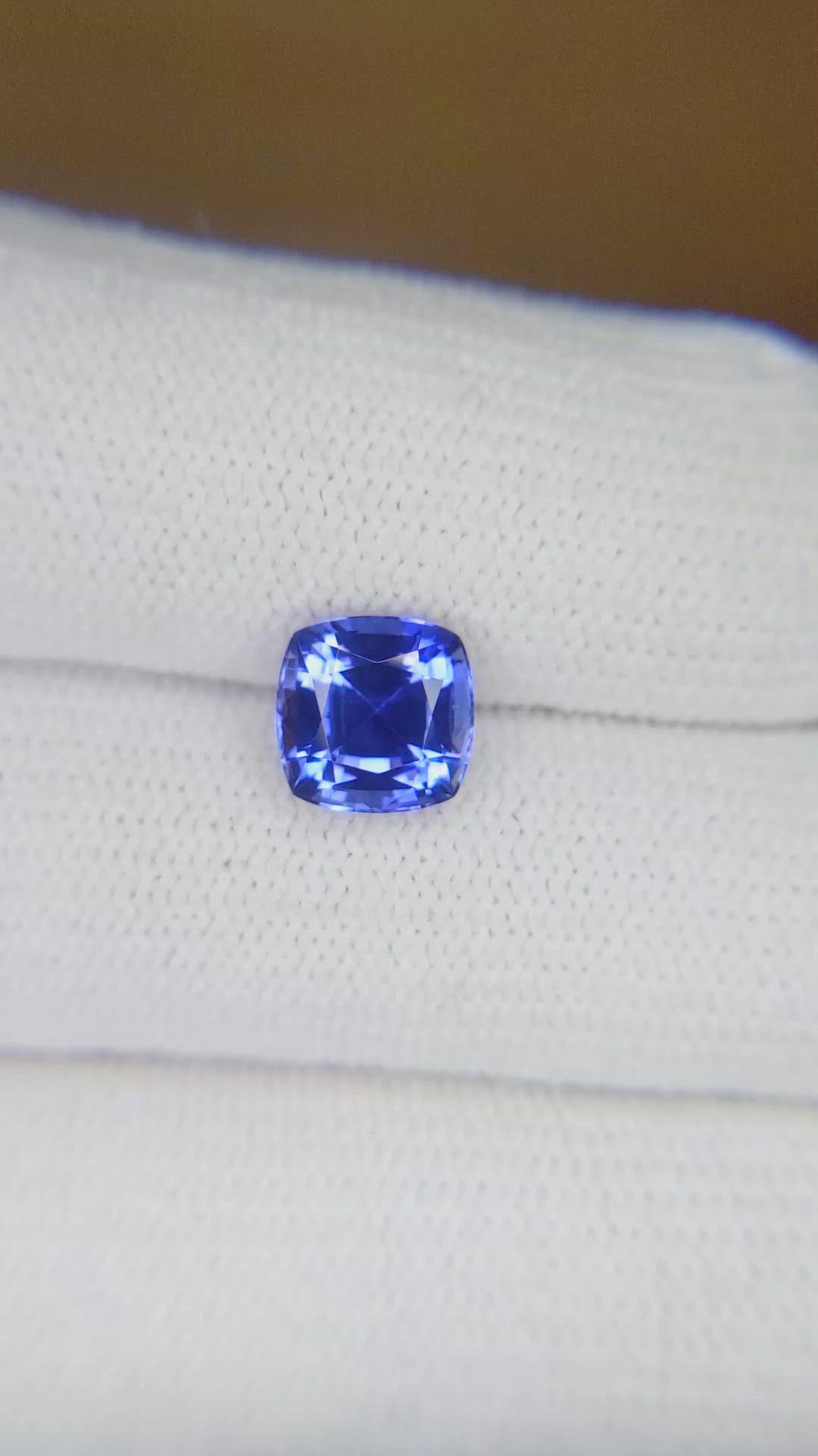 2.47 Ct. Blue Sapphire from Ceylon (Sri Lanka) Size Video