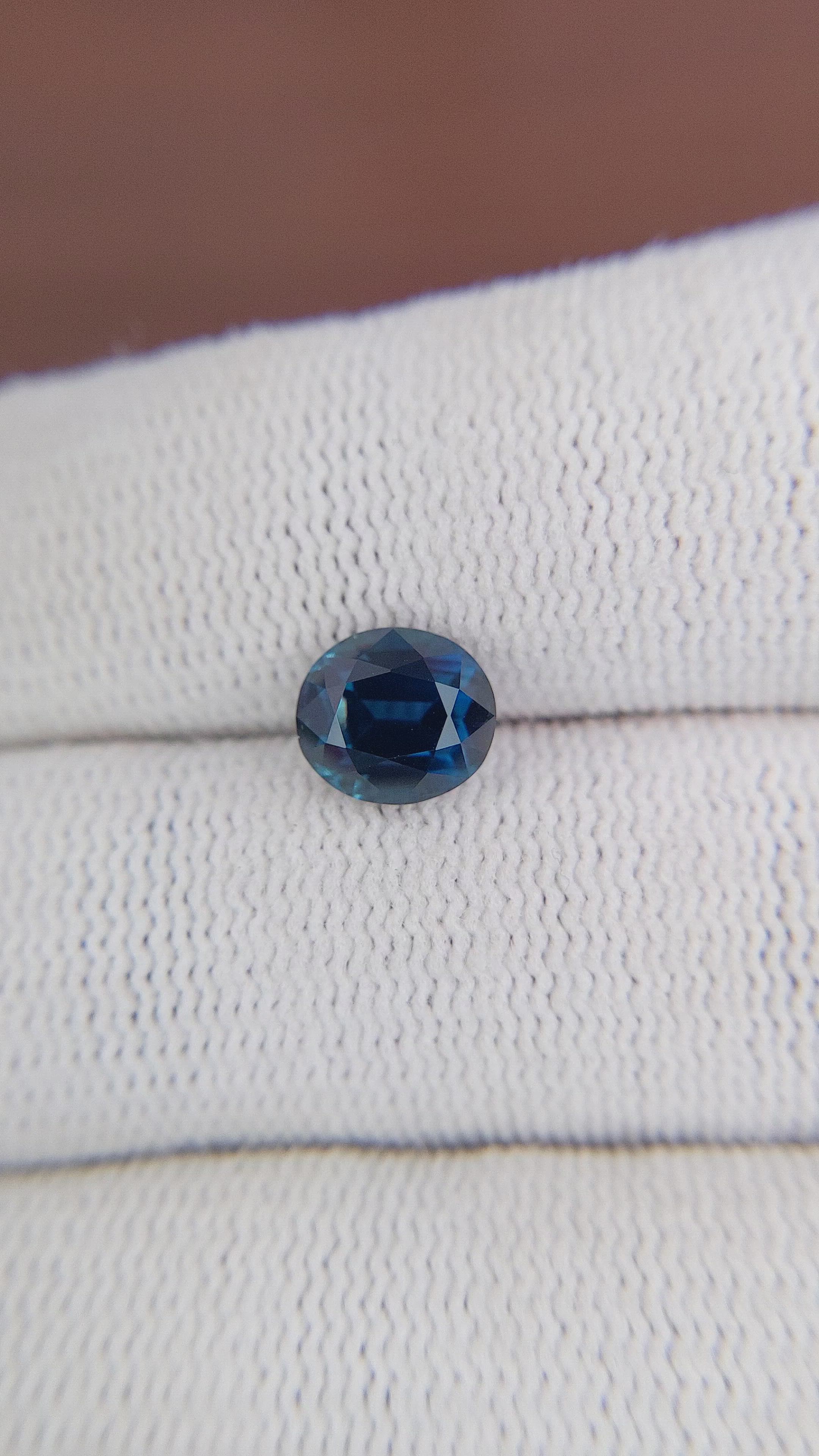 2.01 Ct. Blue Sapphire from Madagascar Size Video