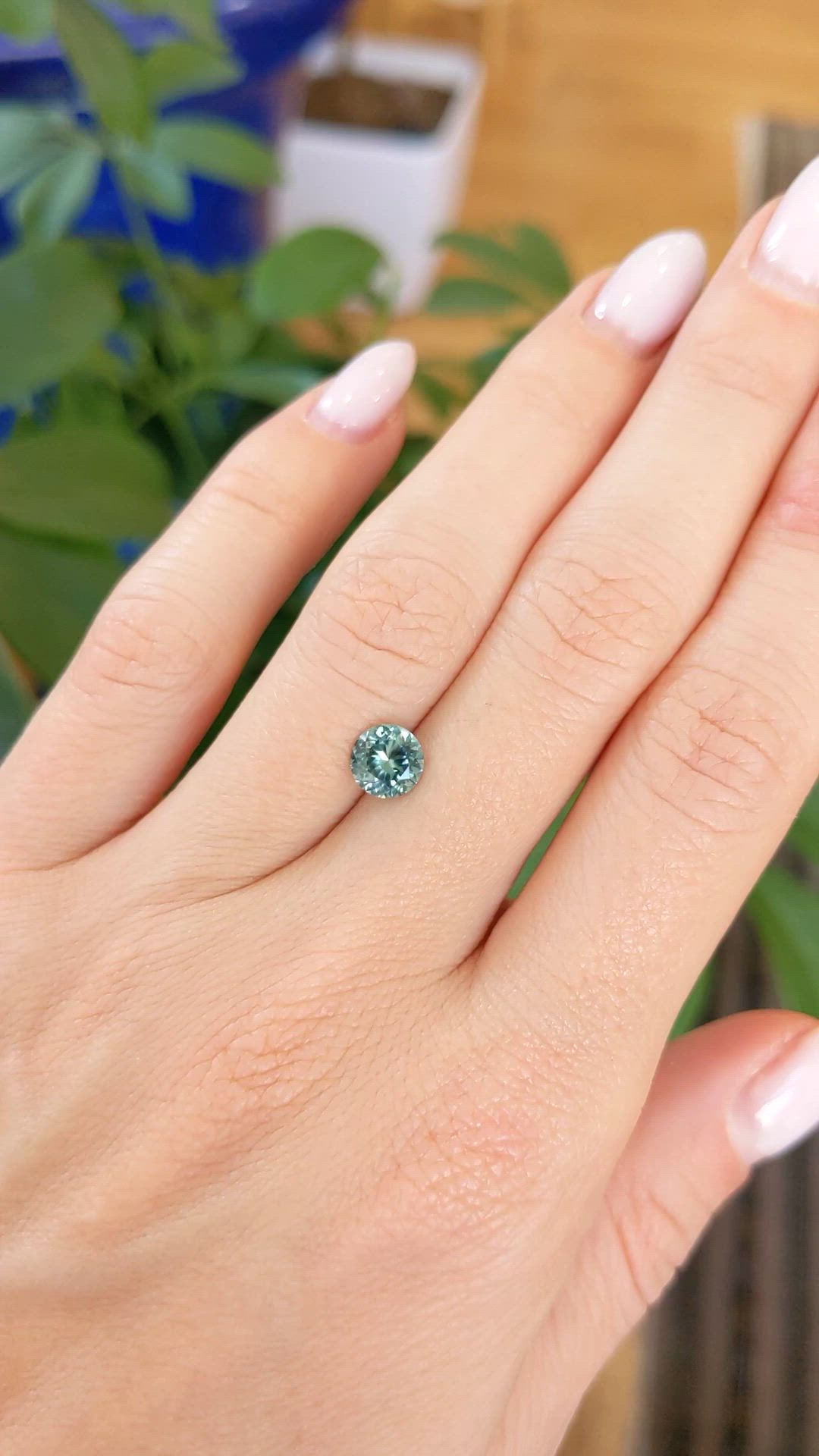 1.09 Ct. Sapphire from Montana Size Video