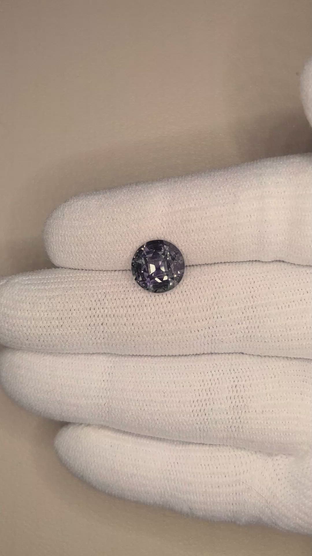 4.54 Ct. Color Change Sapphire from Madagascar Size Video