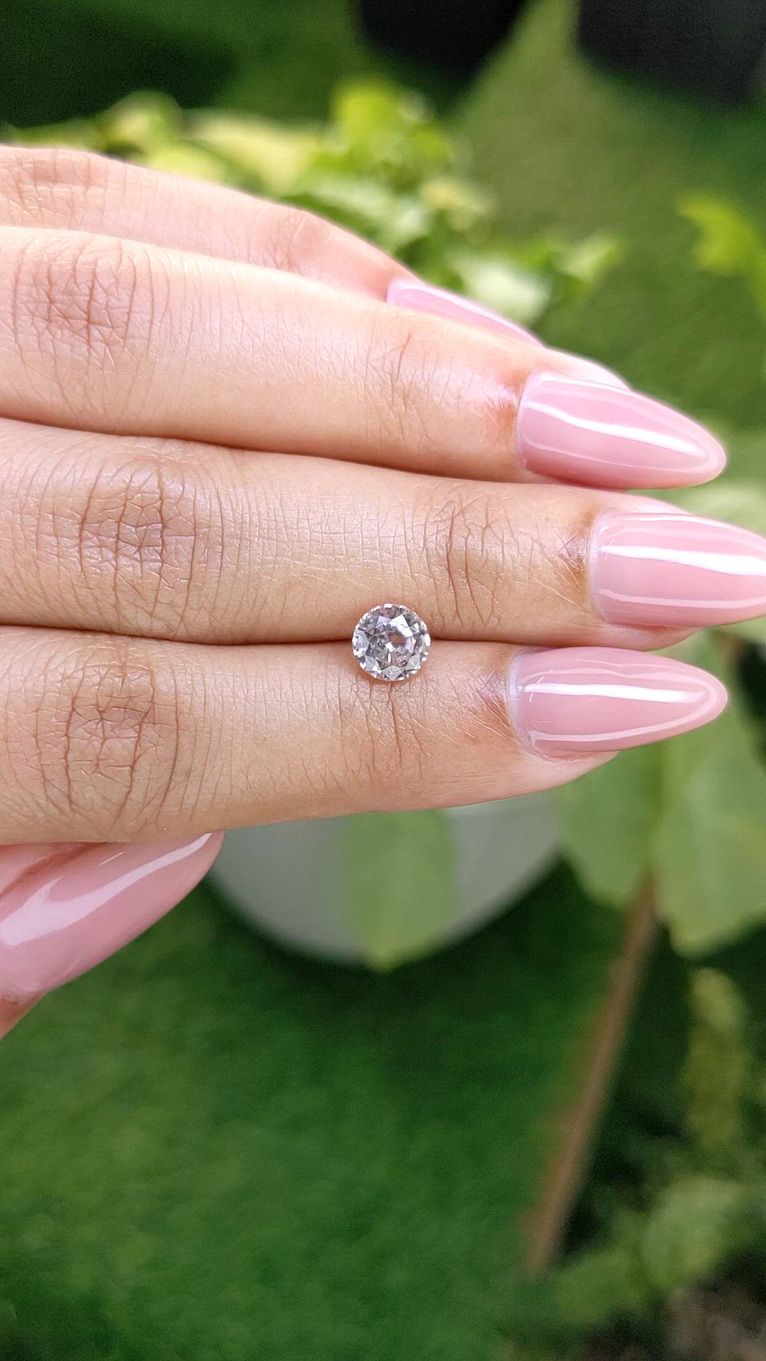 1.07 Ct. Peach Sapphire from Madagascar Size Video