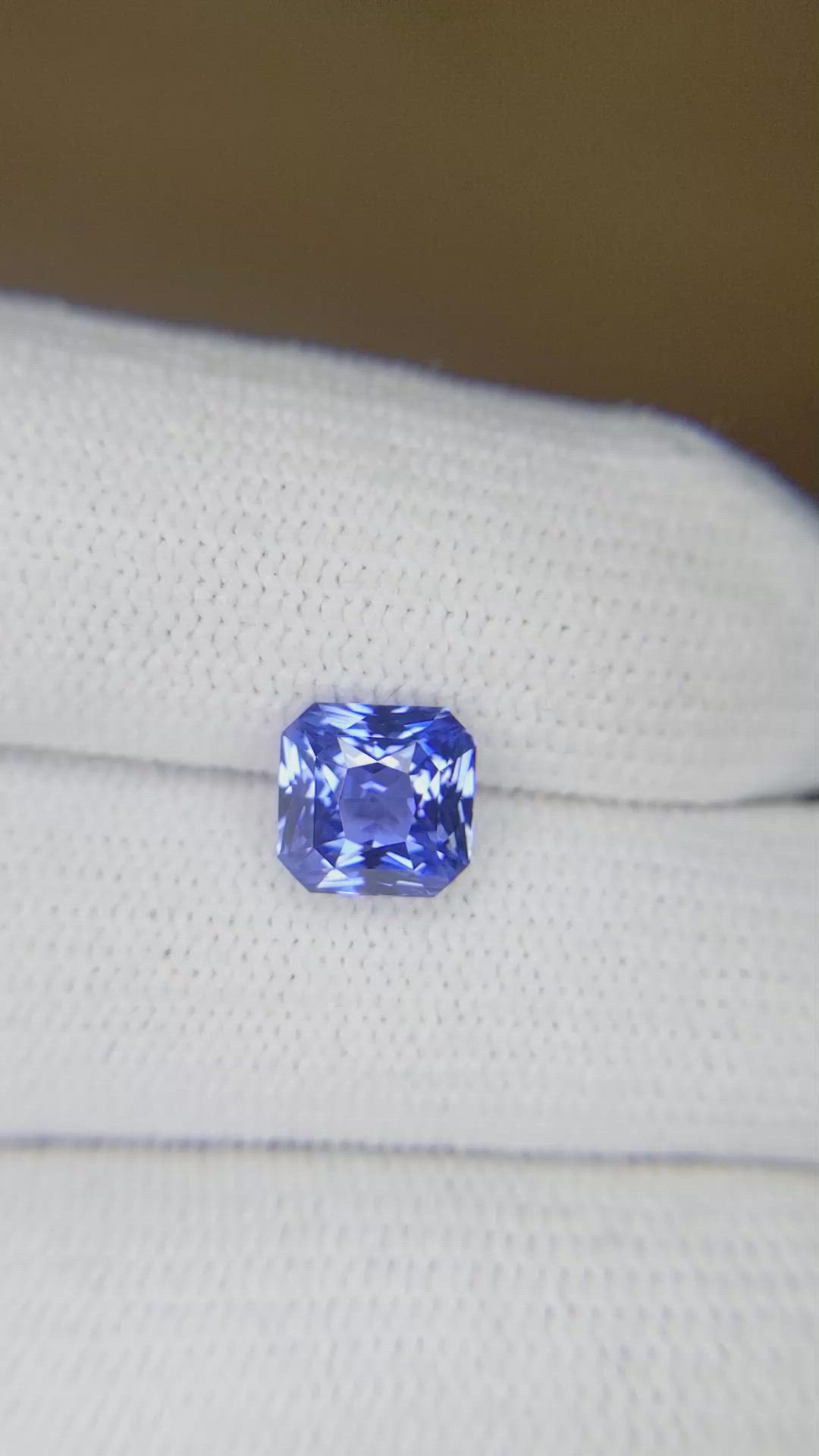 2.53 Ct. Blue Sapphire from Ceylon (Sri Lanka) Size Video
