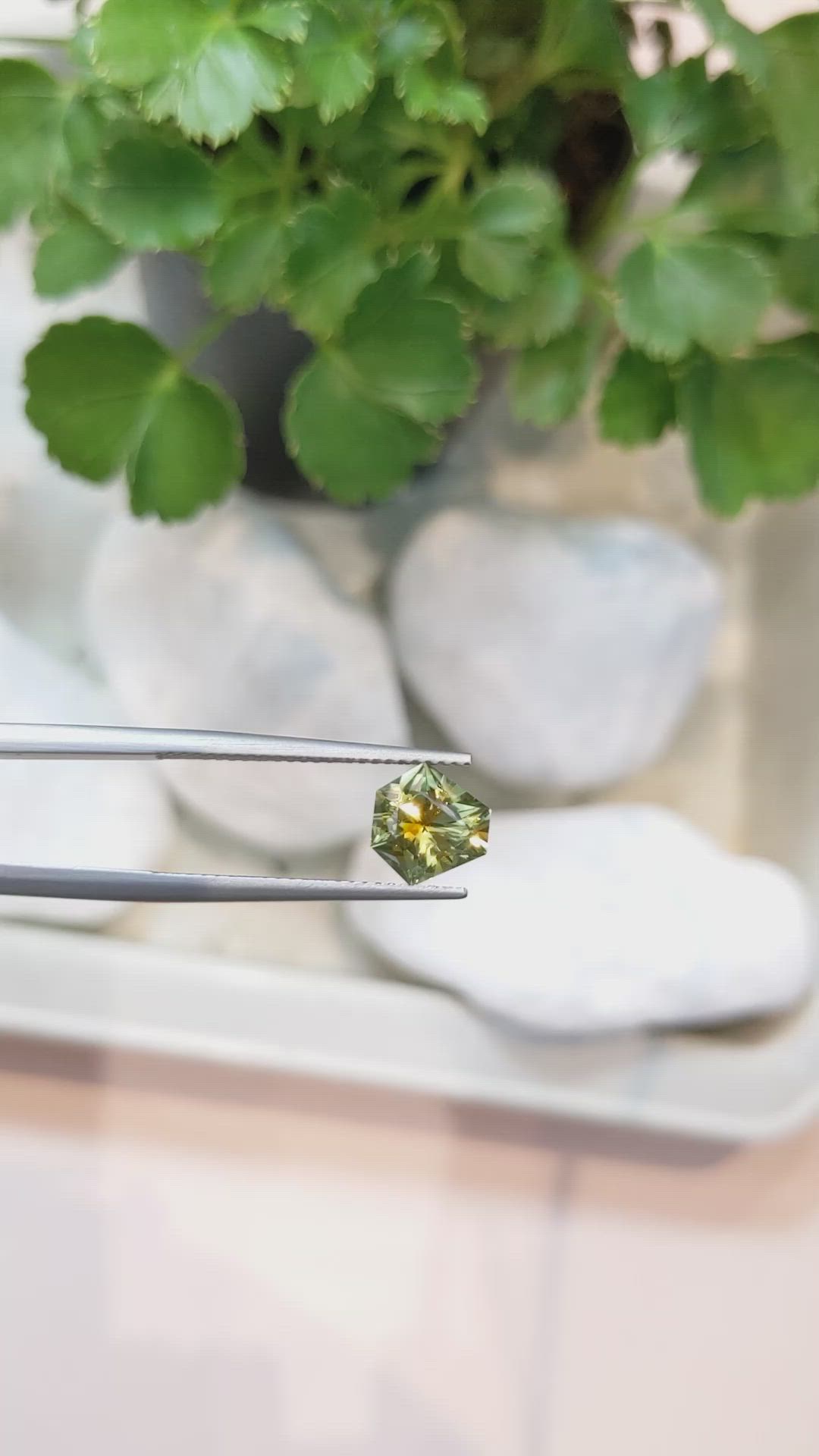 1.67 Ct. Bi Color Sapphire from Montana Size Video