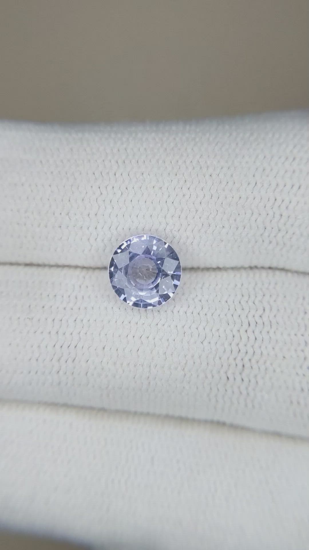 1.46 Ct. Blue Sapphire from Ceylon (Sri Lanka) Size Video