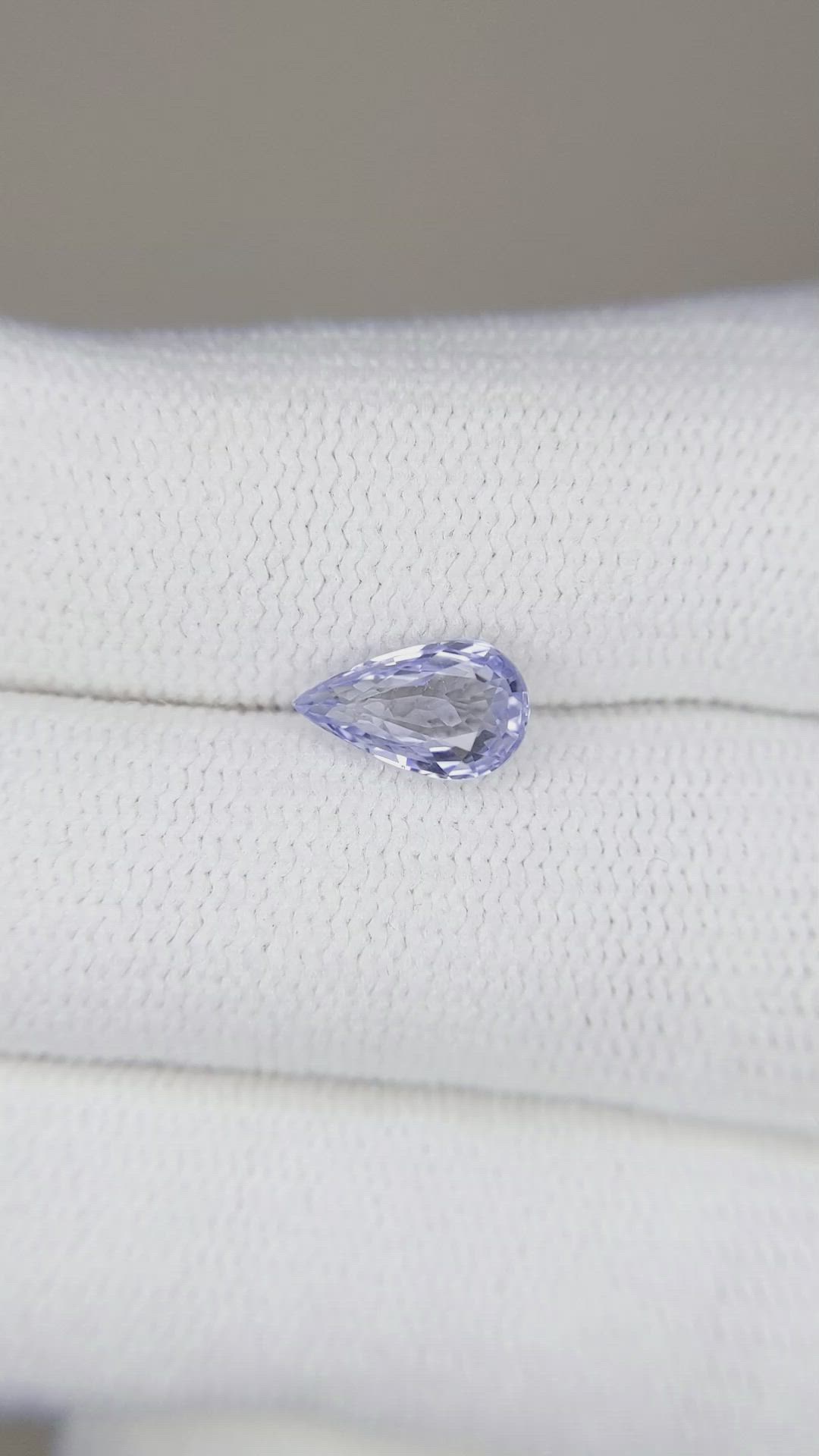1.17 Ct. Bluish Purple Sapphire from Ceylon (Sri Lanka) Size Video