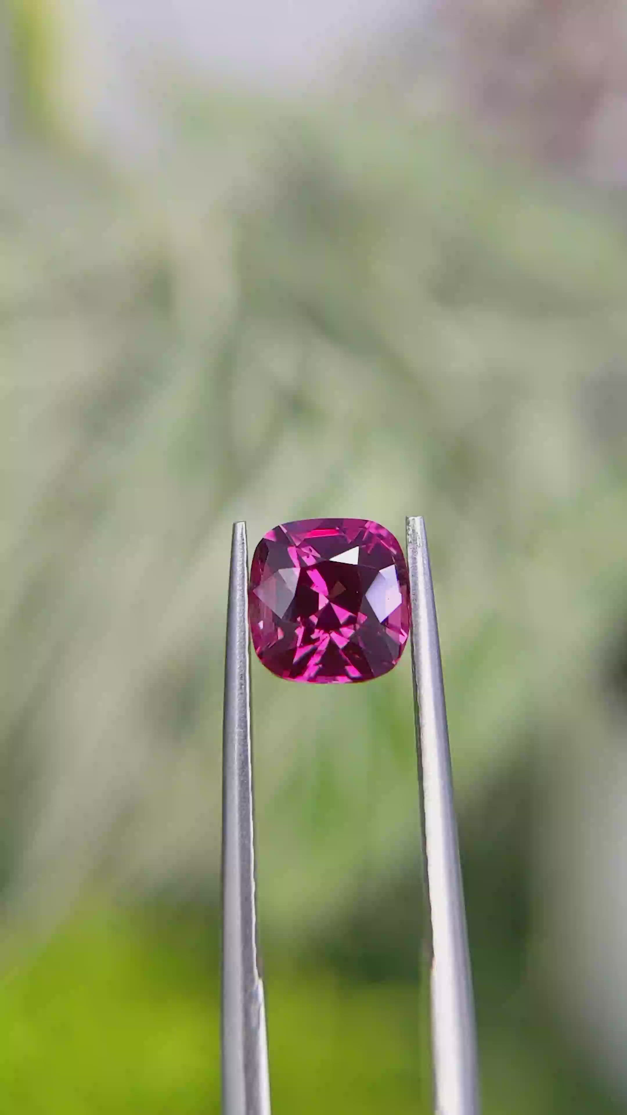 1.77 Ct. Reddish Pink Sapphire from Madagascar Size Video