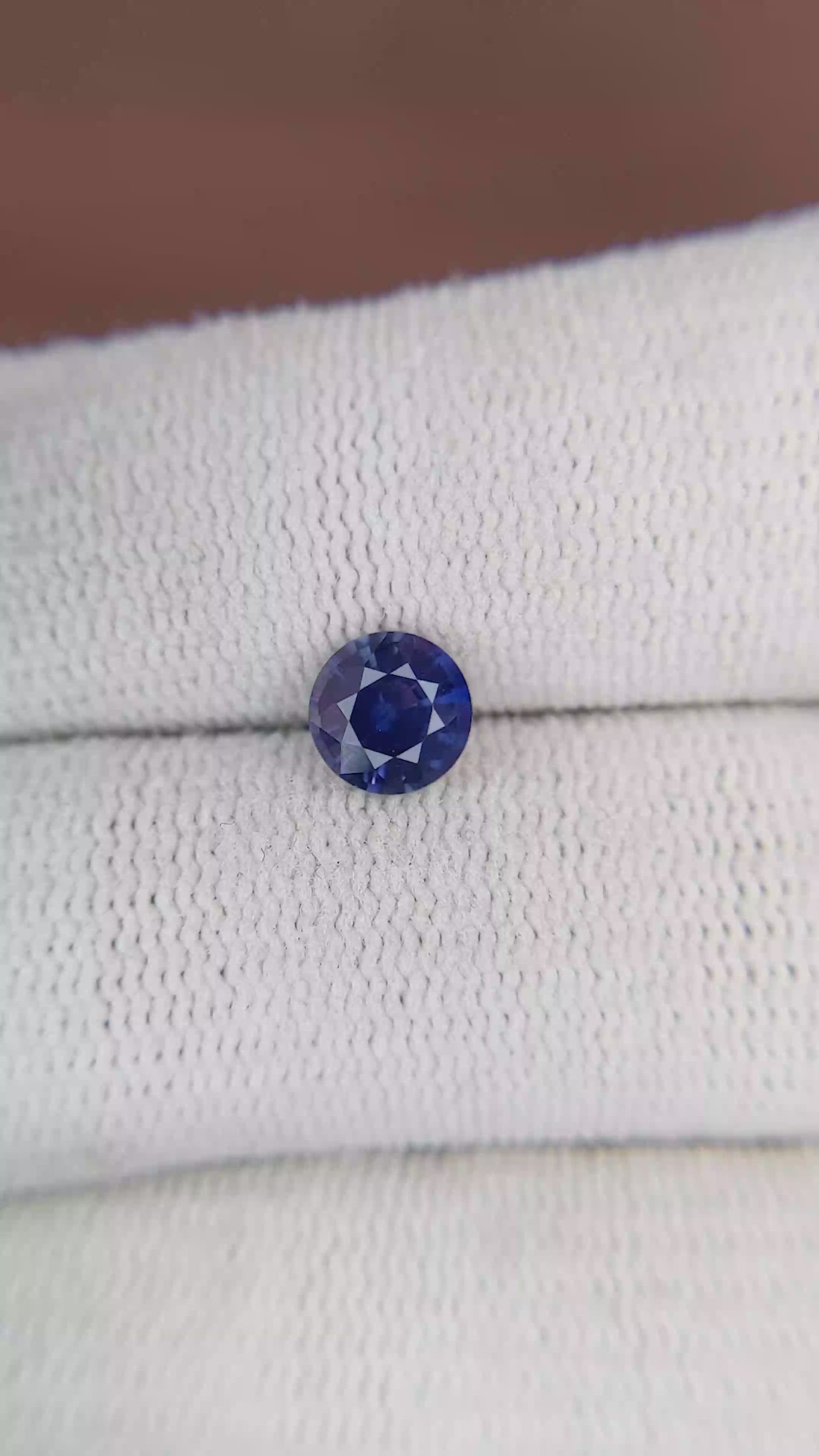 1.14 Ct. Color Change Sapphire from Ceylon (Sri Lanka) Size Video