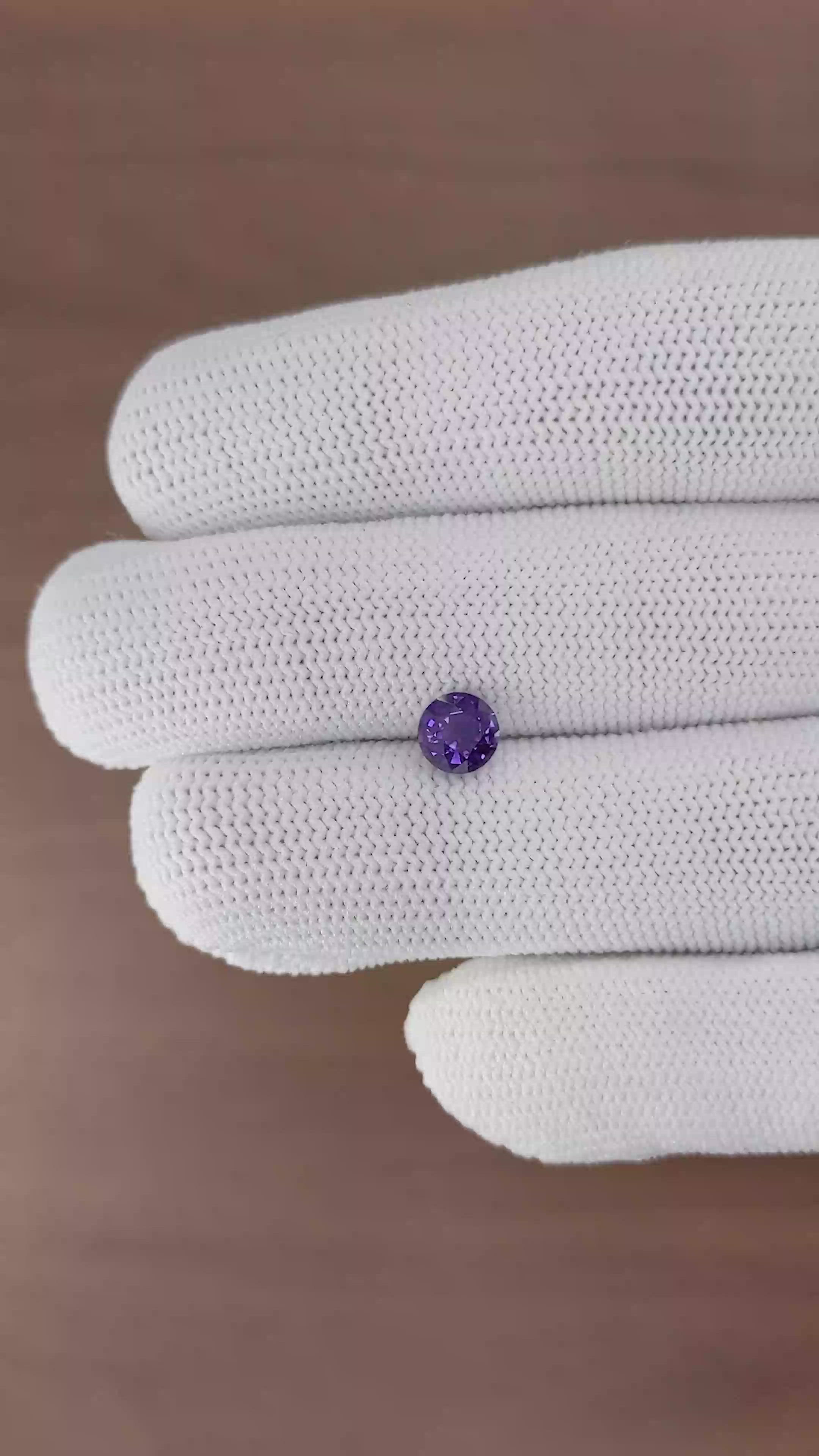 1.14 Ct. Color Change Sapphire from Ceylon (Sri Lanka) Size Video