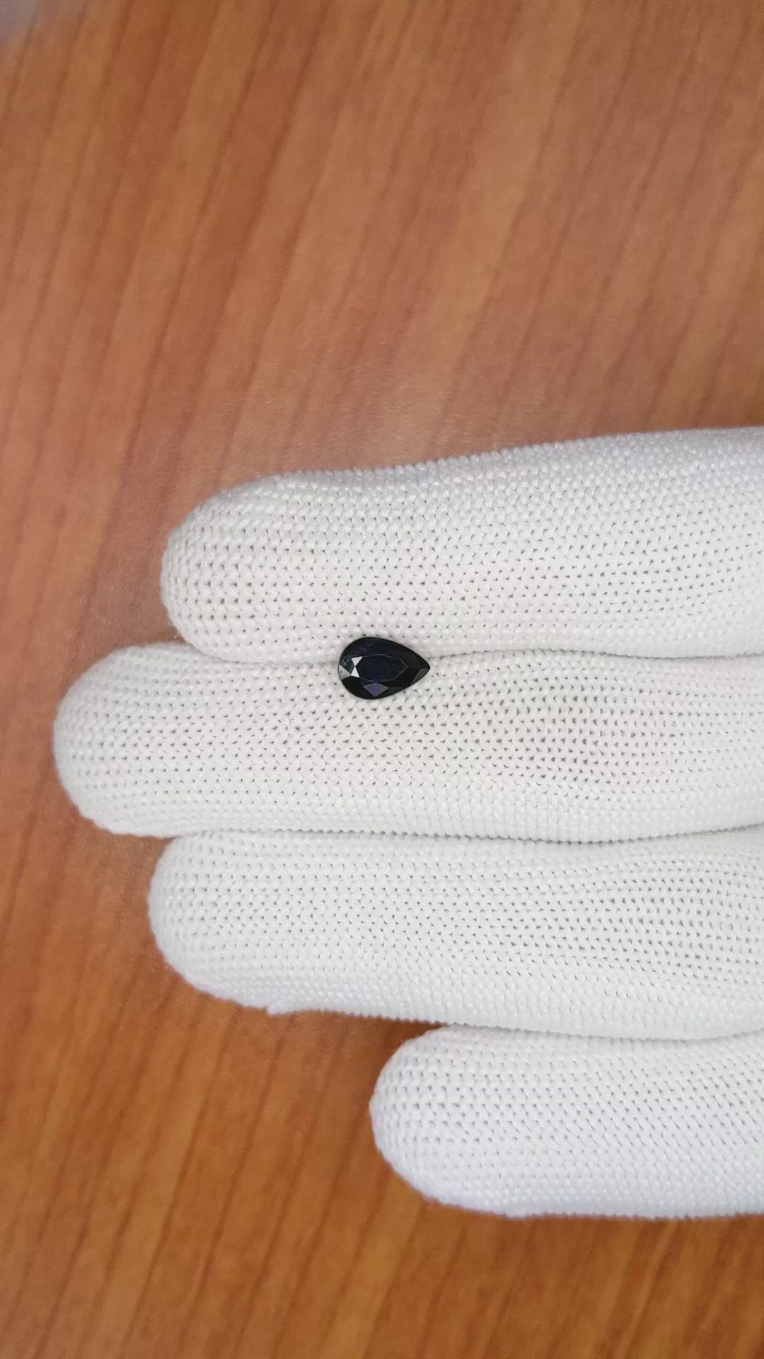 1.09 Ct. Blue Sapphire from Madagascar Size Video