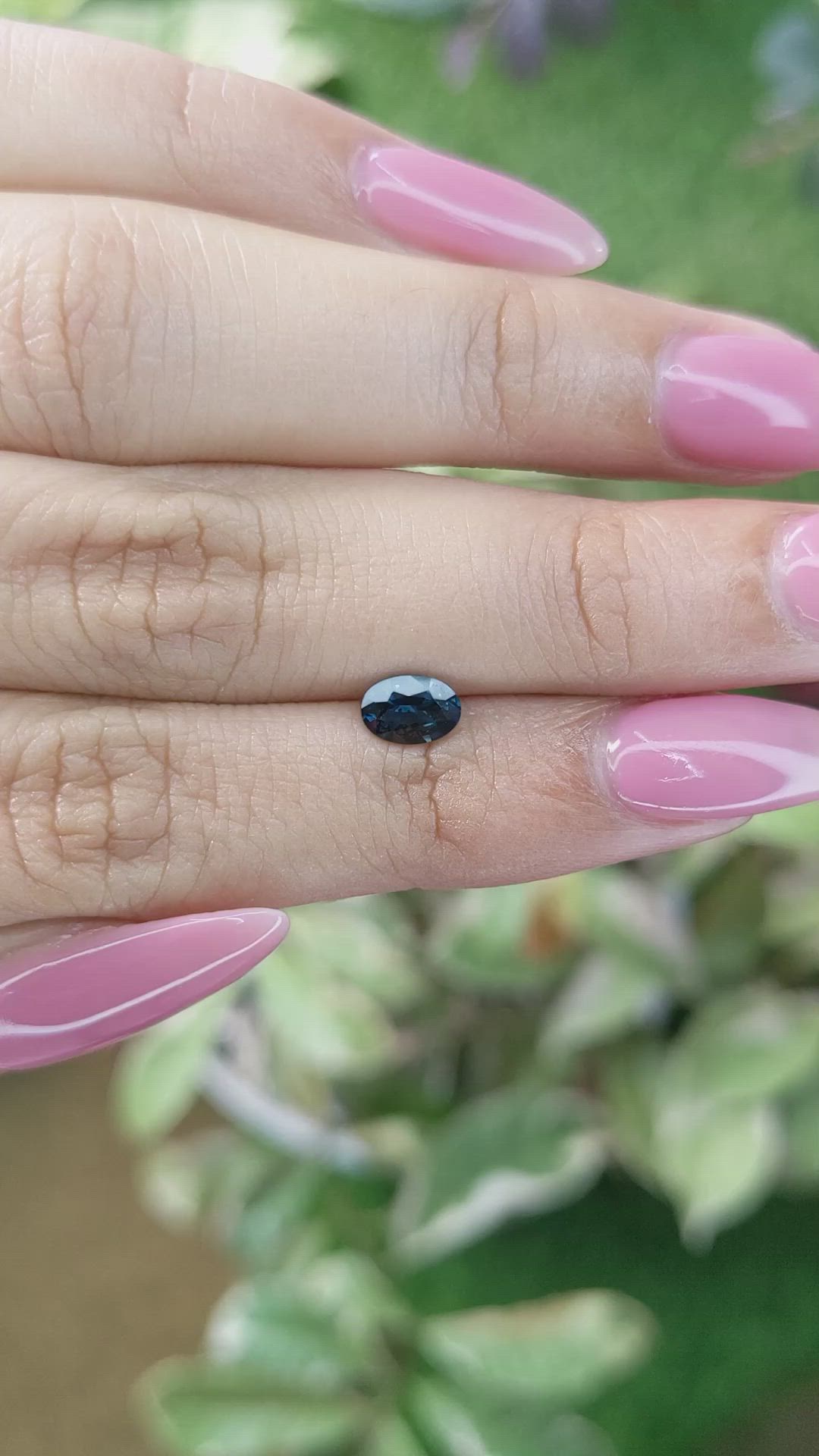 0.72 Ct. Sapphire from Madagascar Size Video