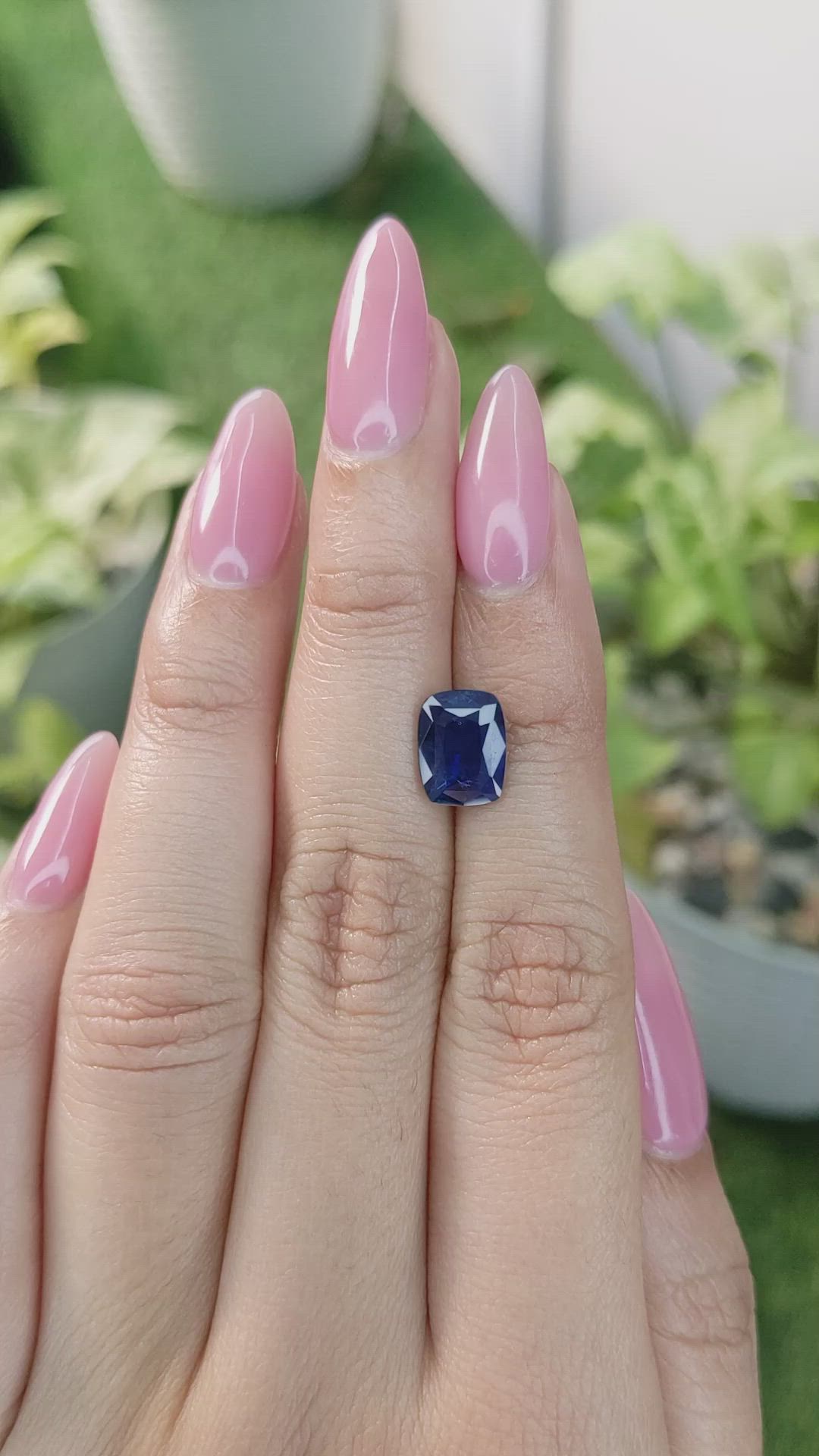 3.14 Ct. Blue Sapphire from Madagascar Size Video