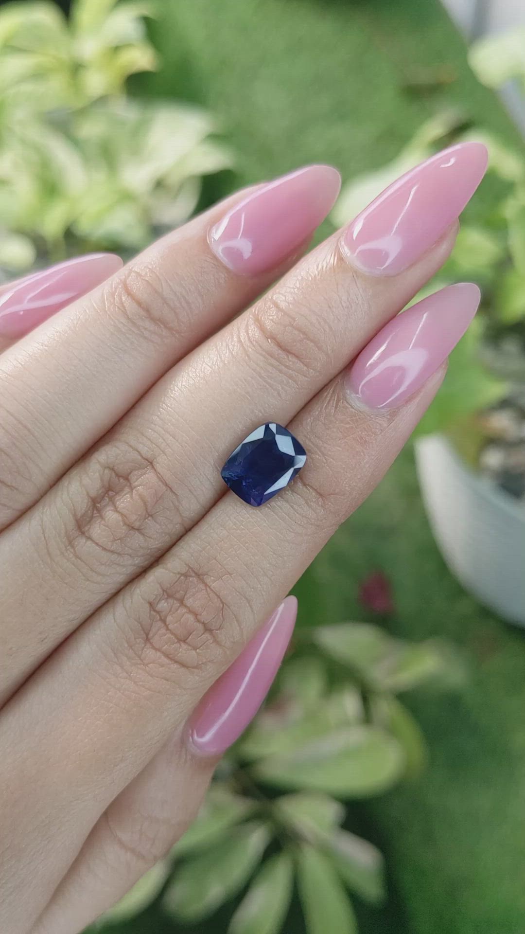 3.14 Ct. Blue Sapphire from Madagascar Size Video