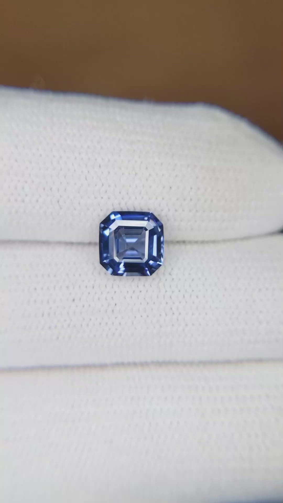 1.80 Ct. Blue Sapphire from Ceylon (Sri Lanka) Size Video