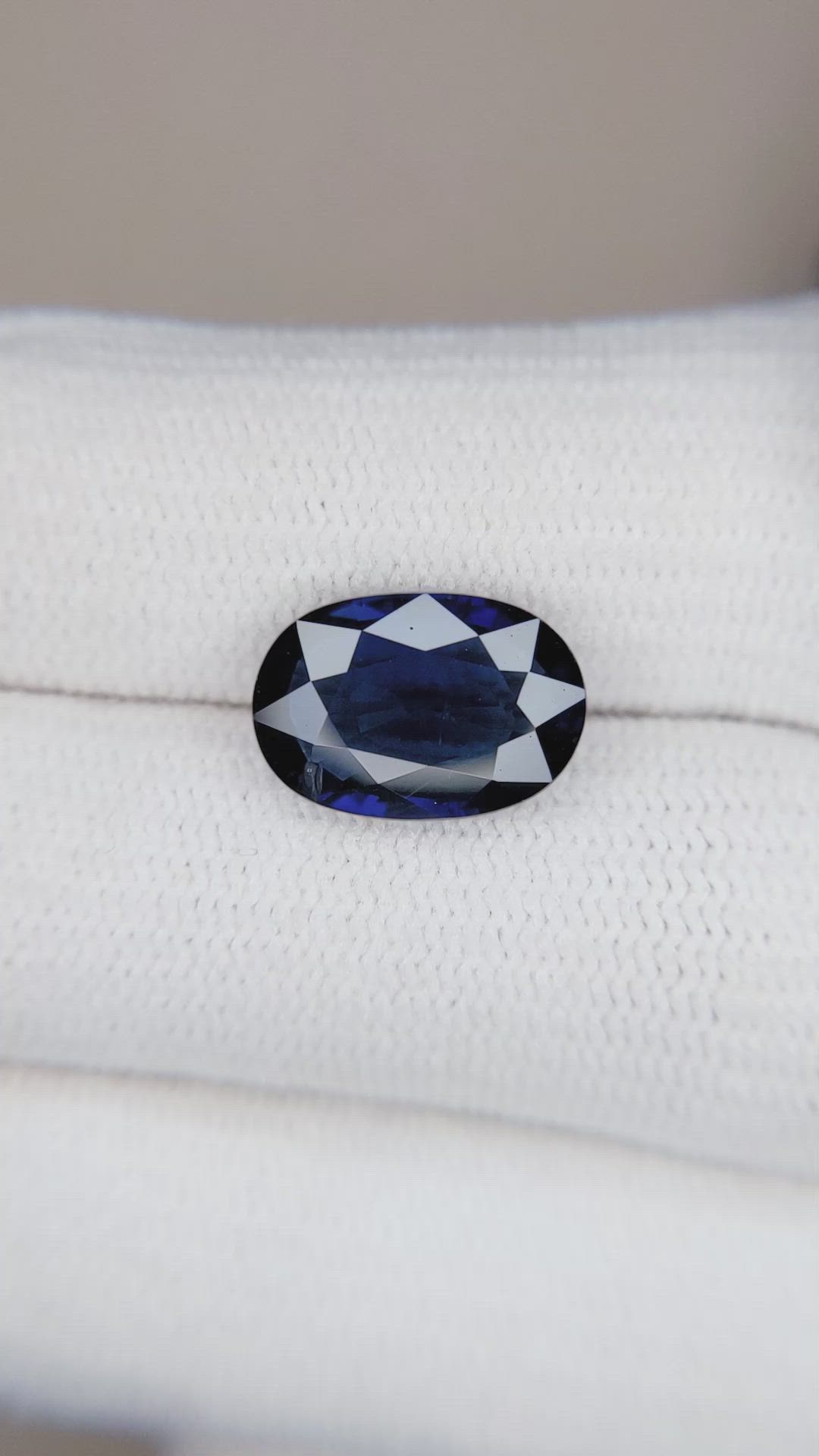 4.02 Ct. Blue Sapphire from Nigeria Size Video