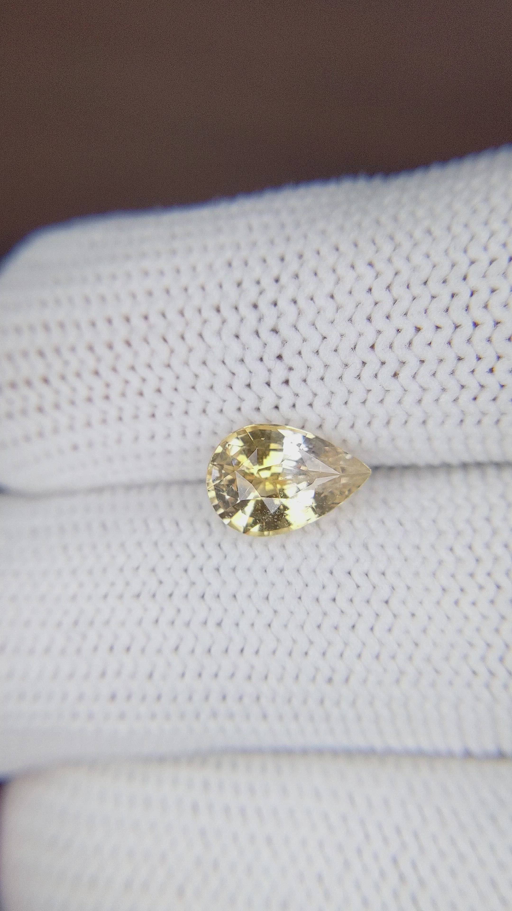 2.12 Ct. Bi Color Sapphire from Madagascar Size Video