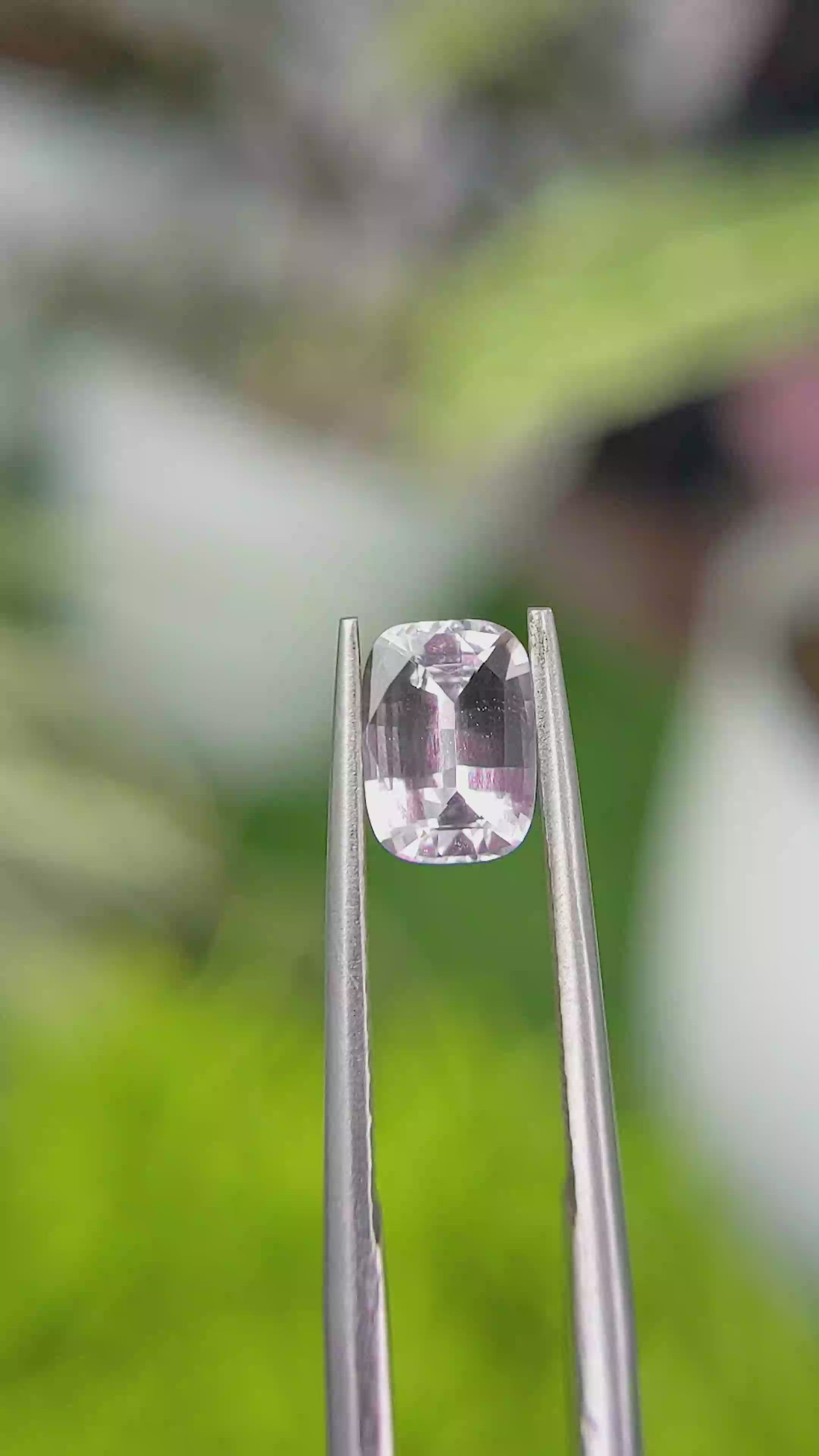 1.03 Ct. Pink Sapphire from Madagascar Size Video