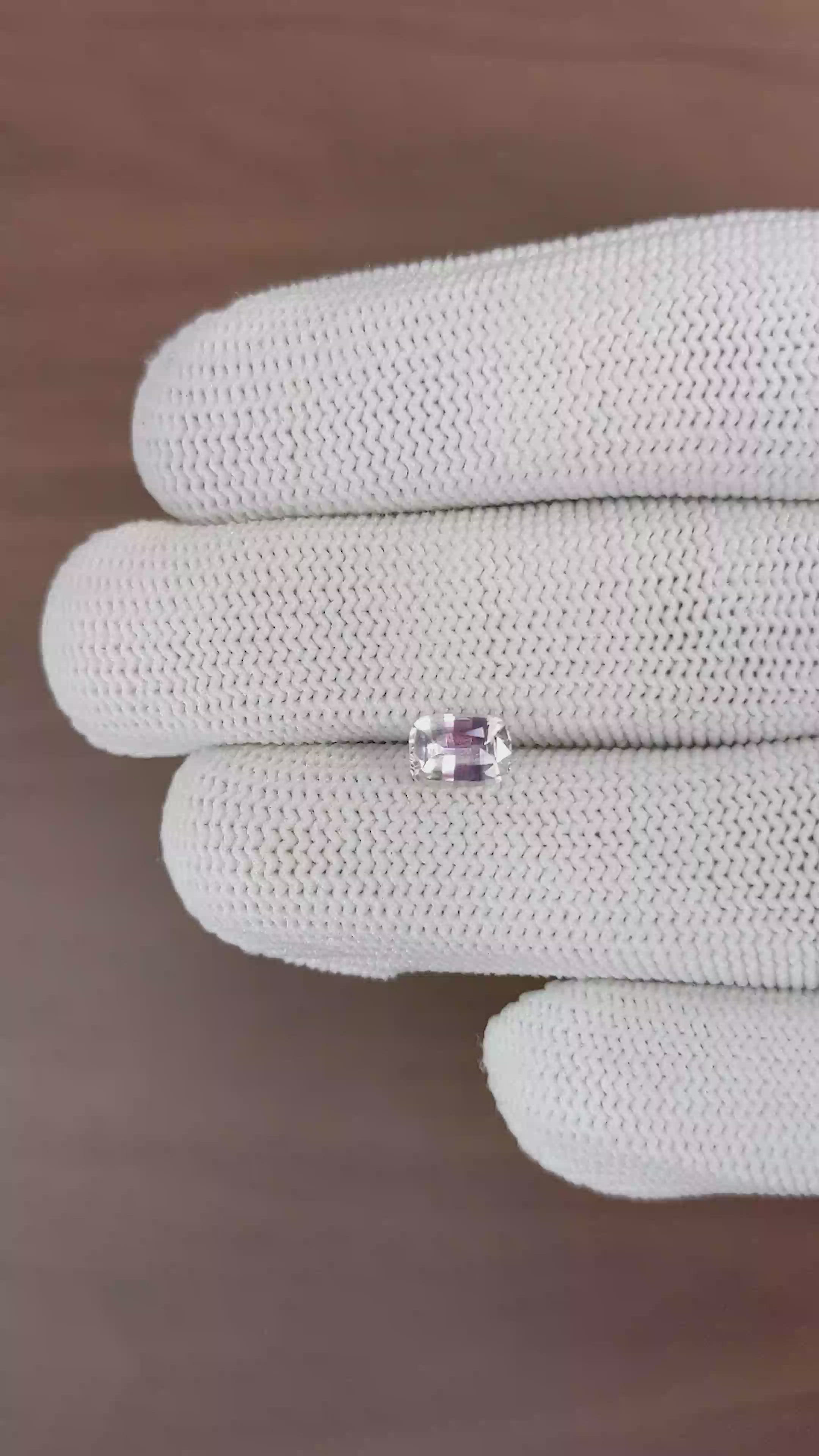 1.03 Ct. Pink Sapphire from Madagascar Size Video